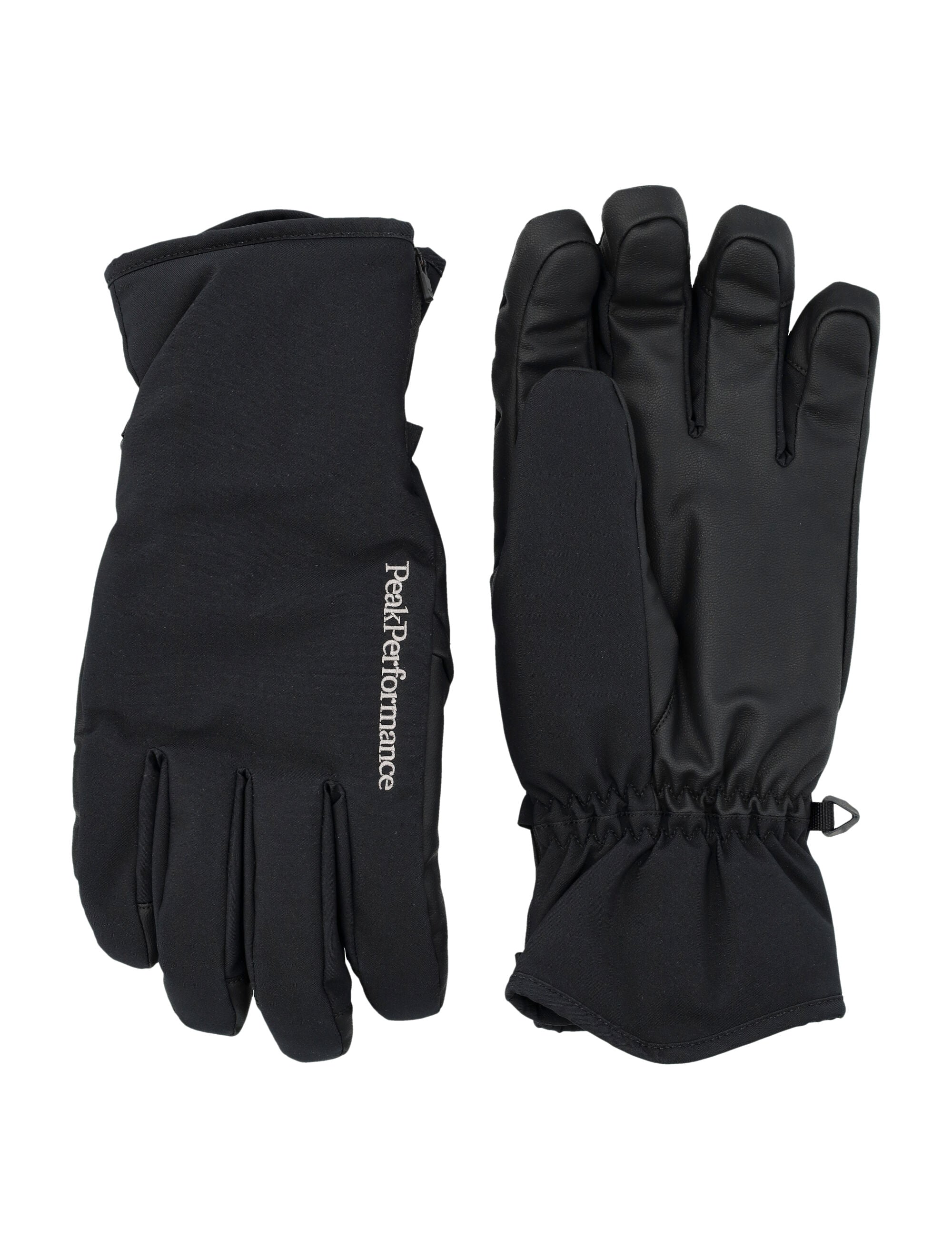Unite Hipe 2L insulated shell gloves Black Recycled Polyester Lining