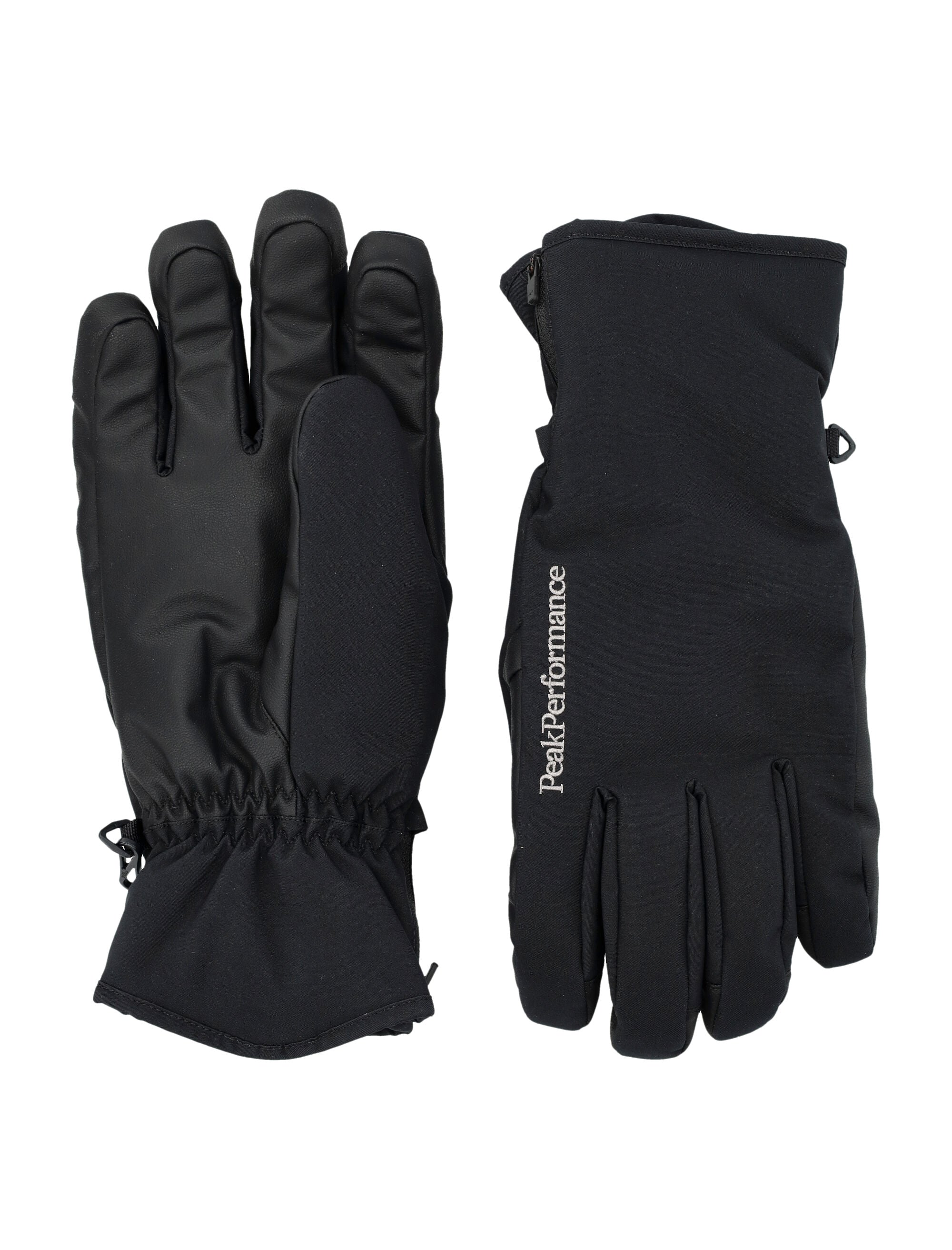 Unite Hipe 2L insulated shell gloves Black Recycled Polyester Lining