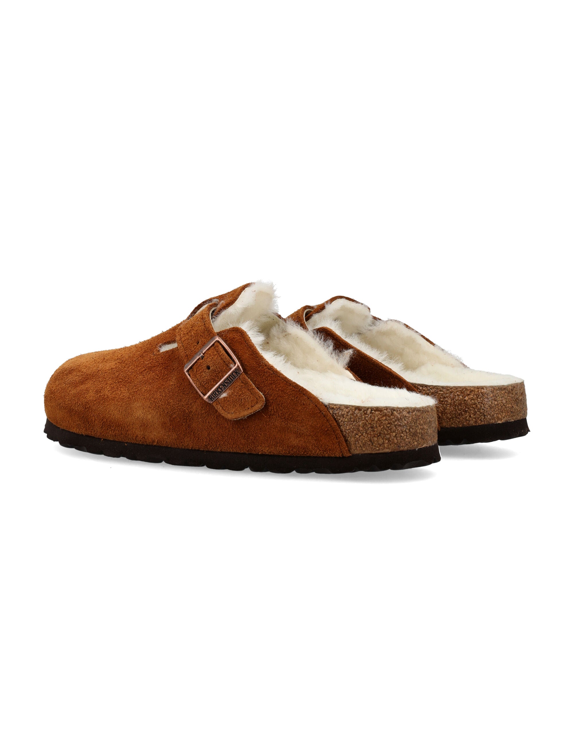 Boston shearling sandals Mink Upper