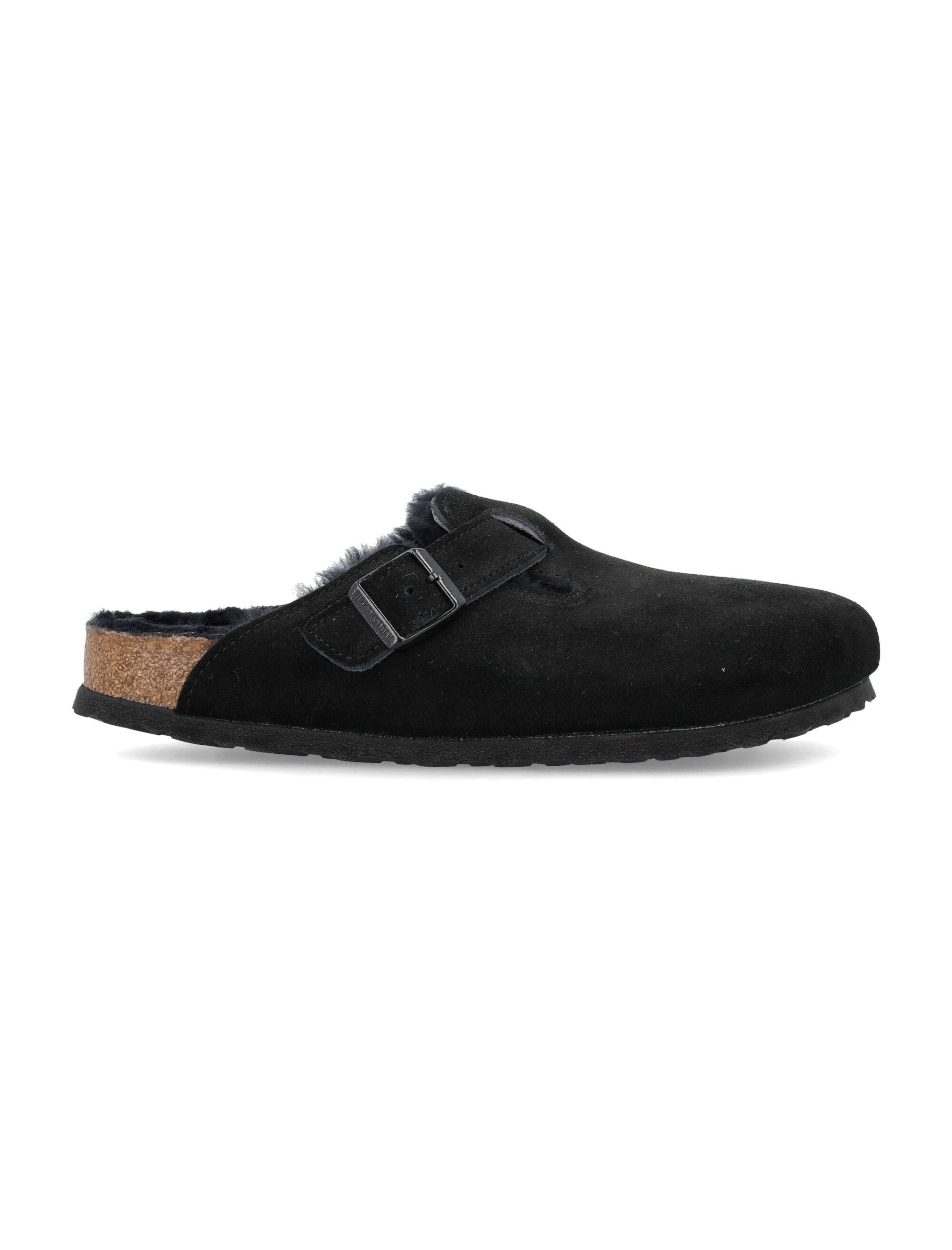 Boston shearling sandals Black Upper