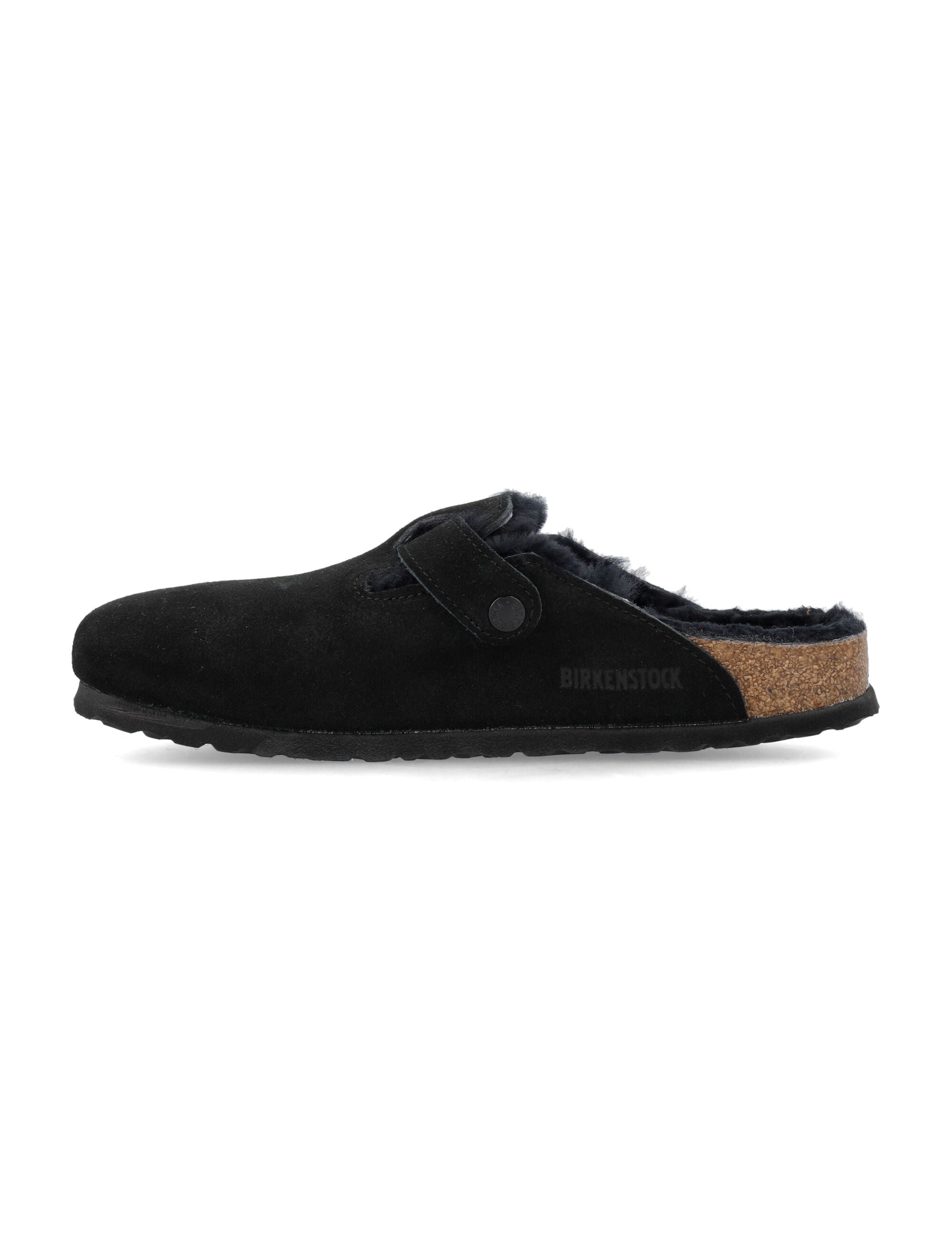 Boston shearling sandals Black Upper