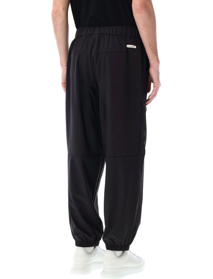 Dynamic Athlete Cargo Trousers Black Polyester Pant
