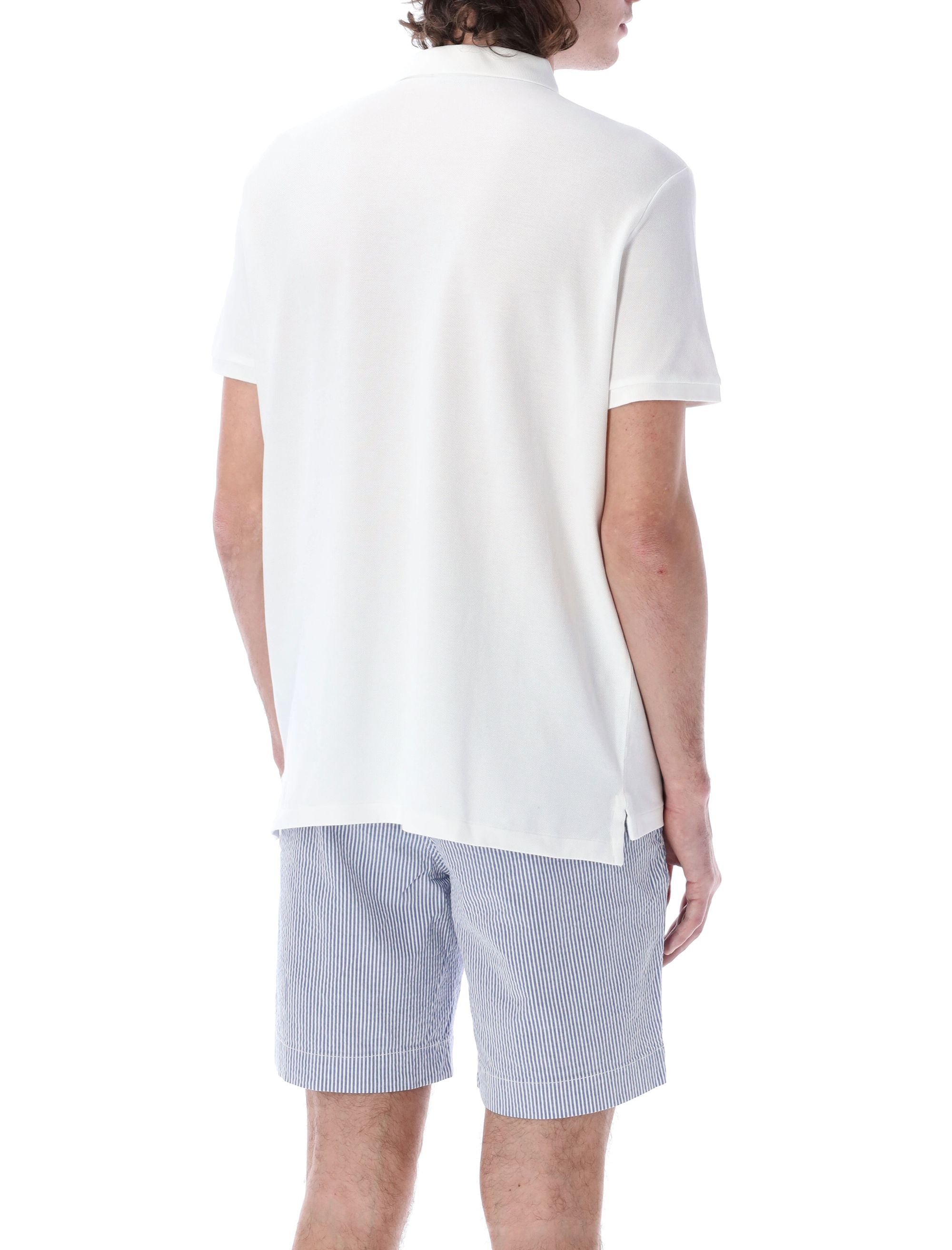 Custom slim fit polo shirt White Cotton Tshirt