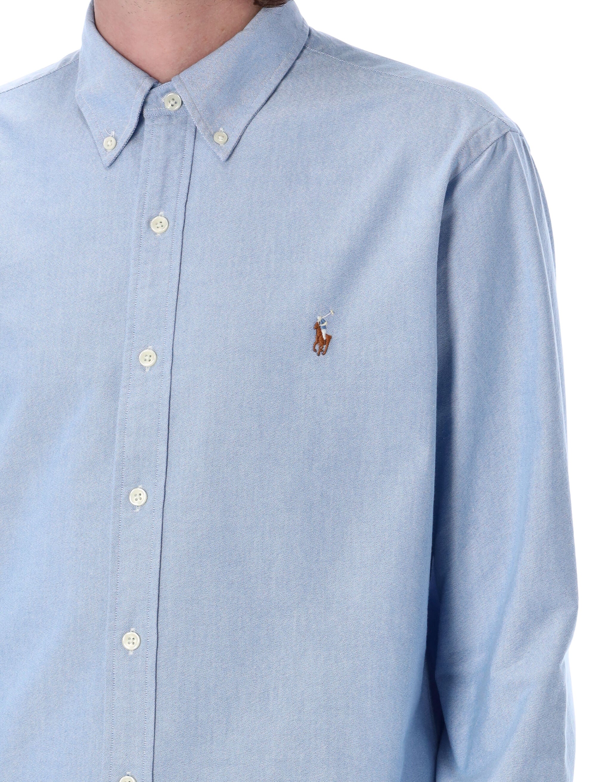 Custom fit shirt Light Blue Cotton Tshirt