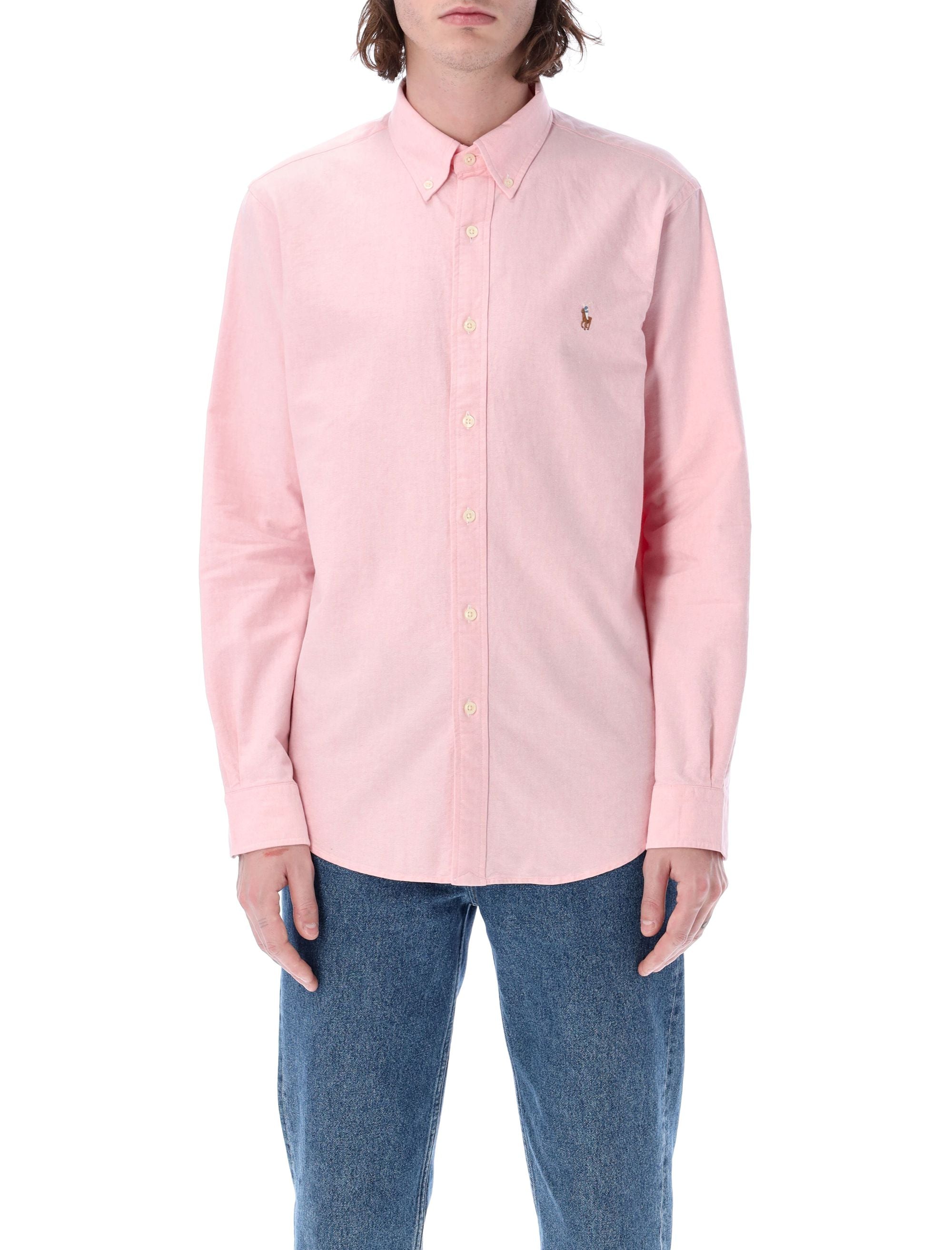 Custom fit shirt Pink Cotton Tshirt