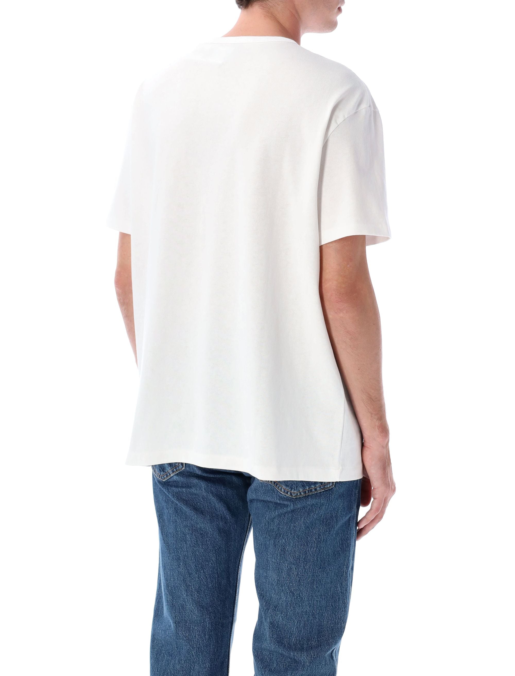 Classic Fit heavyweight jersey t-shirt White Cotton