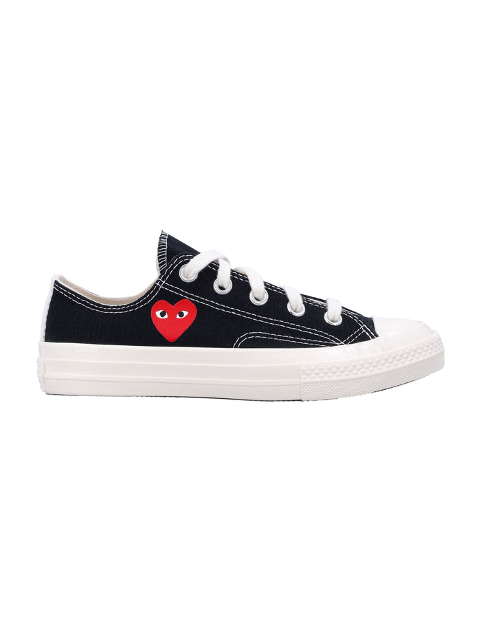 Converse small red heart sneakers Black Cotton Sole