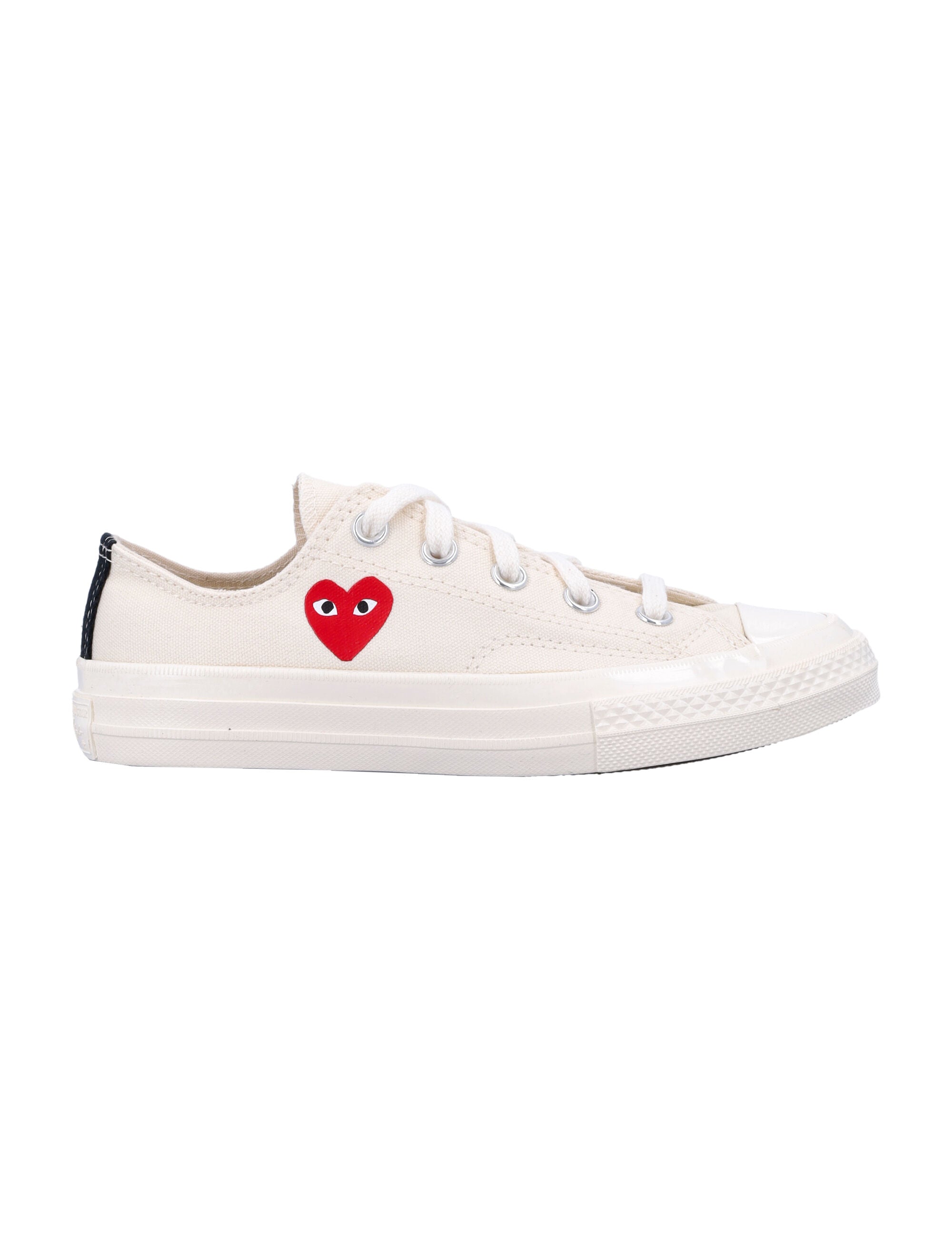 Converse small red heart sneakers White Cotton Sole