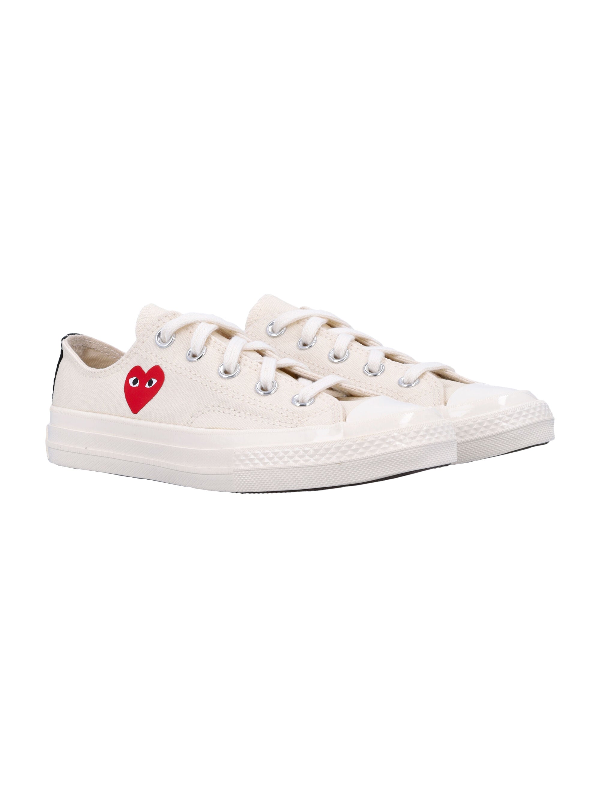 Converse small red heart sneakers White Cotton Sole