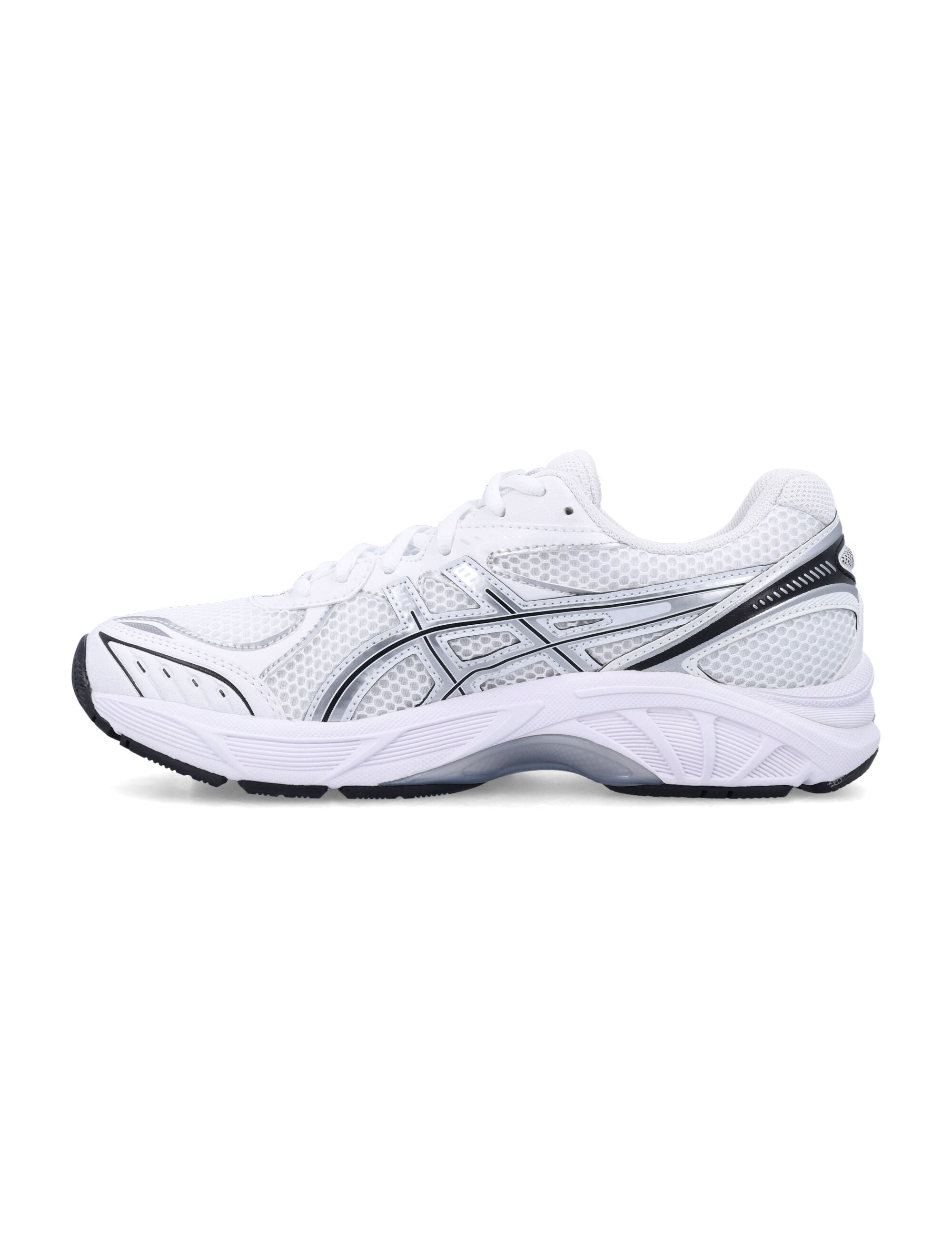 Asics GT-2160 White Mesh Sneakers Silver Synthetic Sole