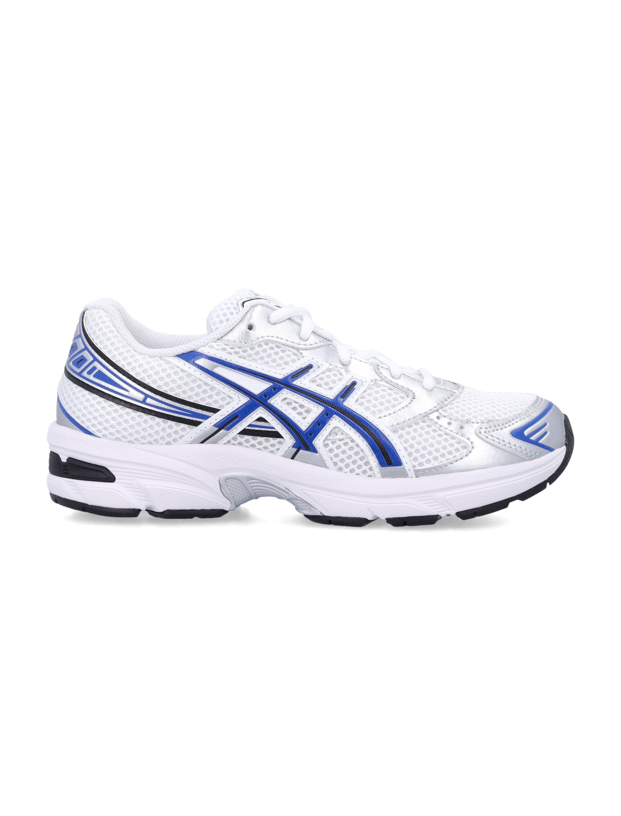Kid - GEL-1130 GS White/asics Blue Synthetic Sole Sneaker