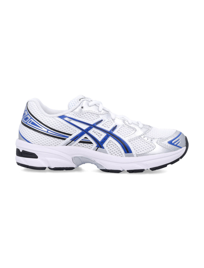 Kid - GEL-1130 GS White/asics Blue Synthetic Sole Sneaker