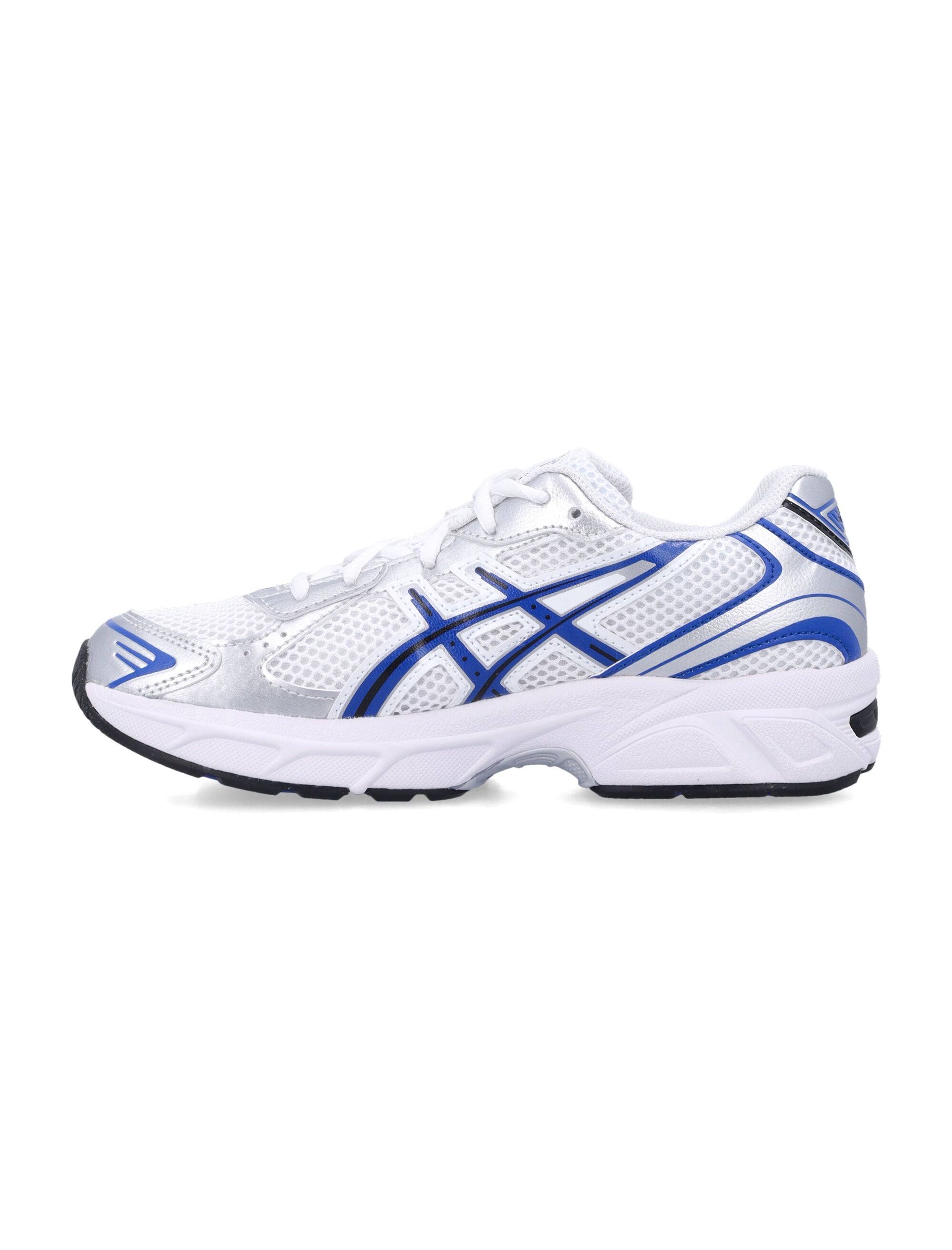 Kid - GEL-1130 GS White/asics Blue Synthetic Sole Sneaker