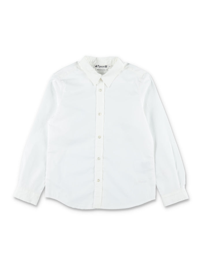Bonpoint Acteur Girls Shirt White Cotton