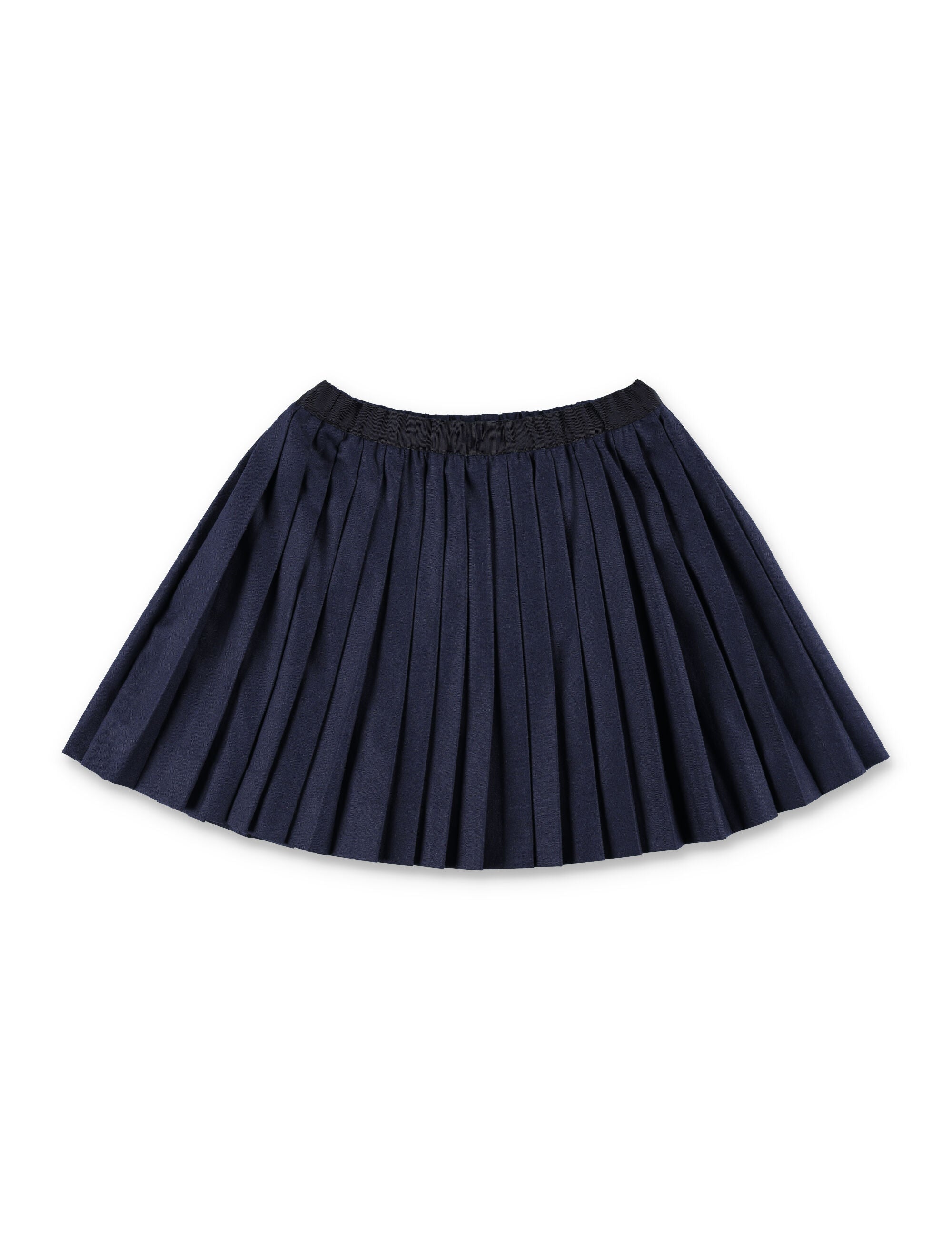 Kid - Mini skirt Marine Virgin Wool