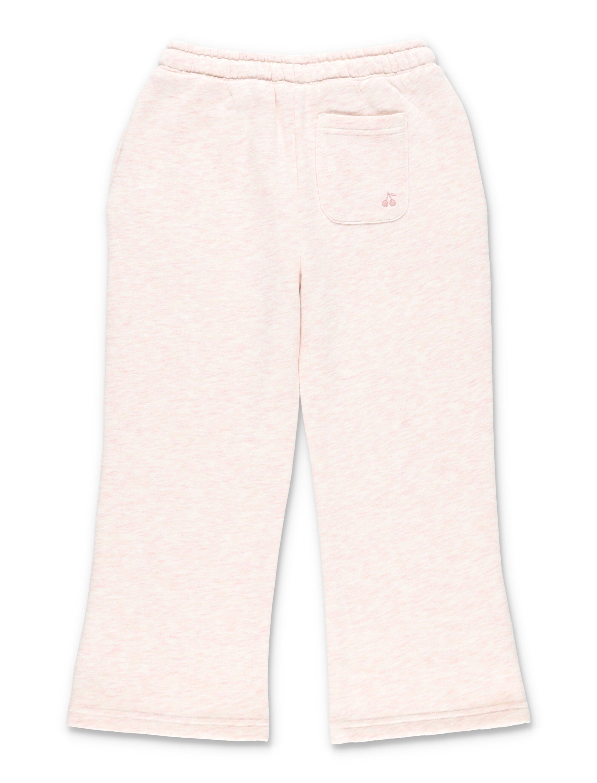 Bonpoint girls Dala jogging pants with cherry embroidery Pink Polyester Sweatpants