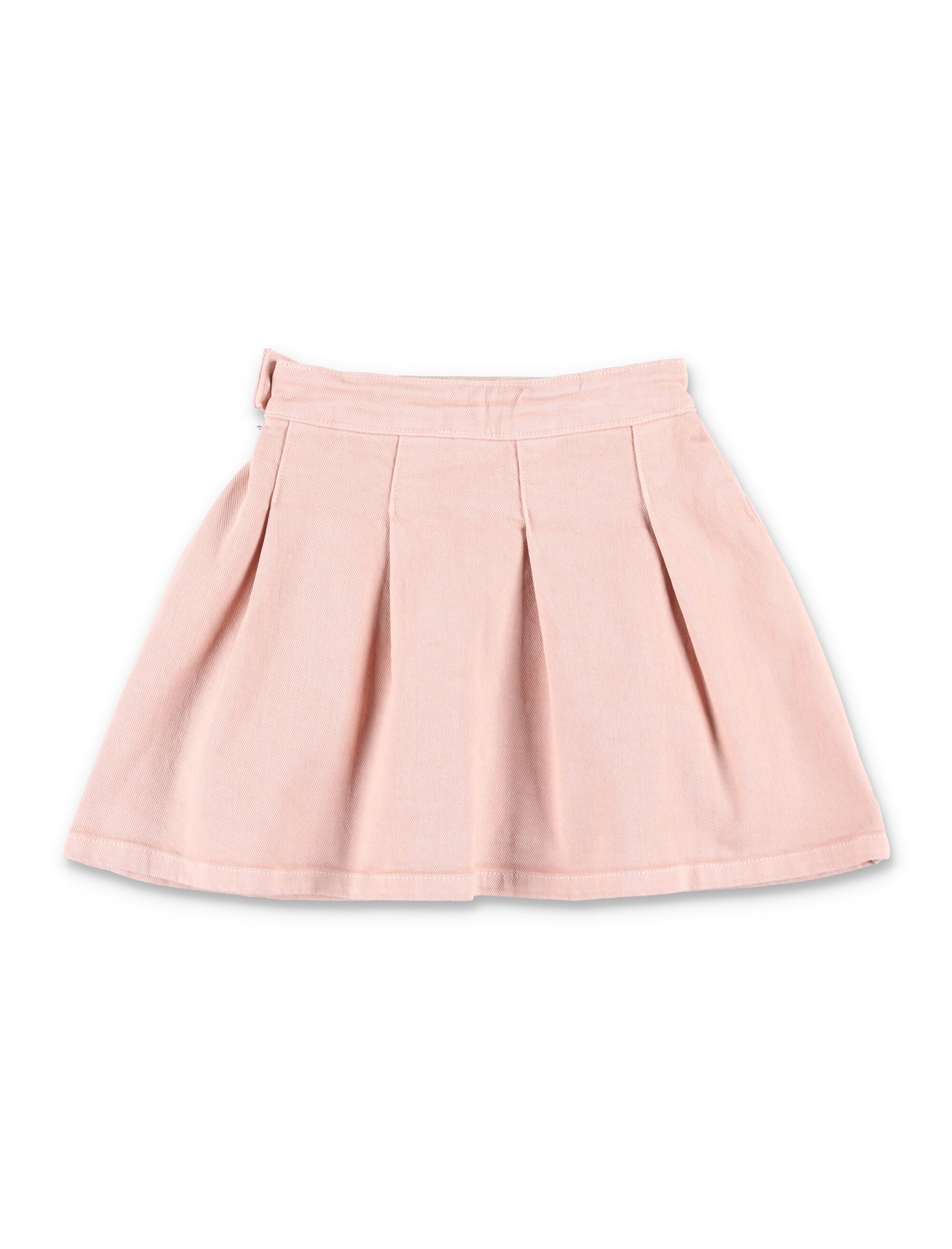 Bonpoint Jedda girls pleated skirt in organic cotton Pink