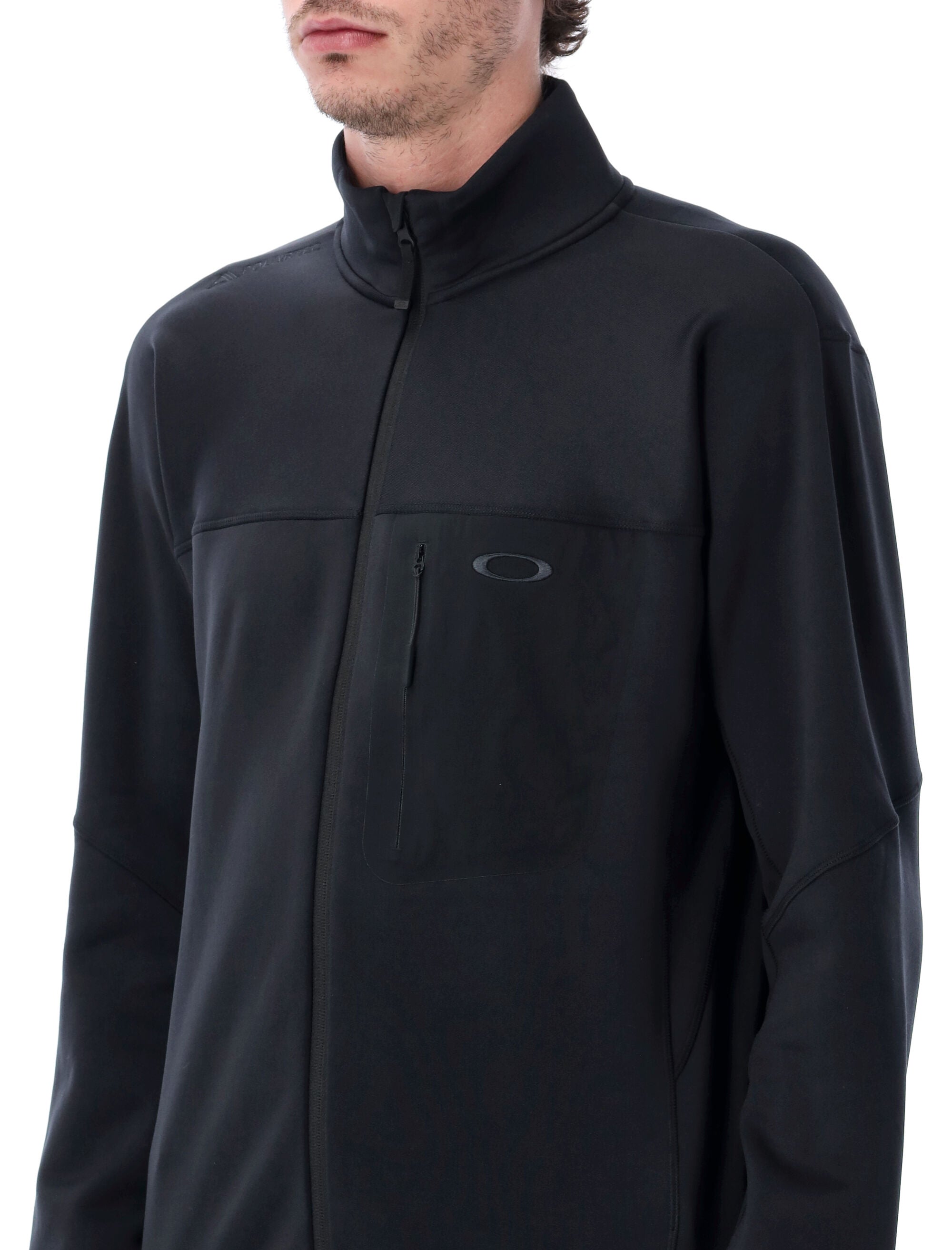 Oakley Canopy PRO Polartec® full-zip technical sweatshirt Black Out Polyester Ski Wear