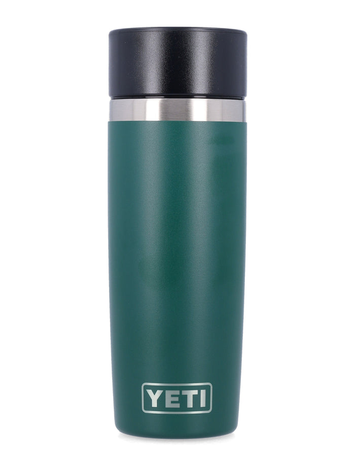YETI Rambler 16 oz Travel Bottle with Commuter Cap Black Forest Green Lifestyle