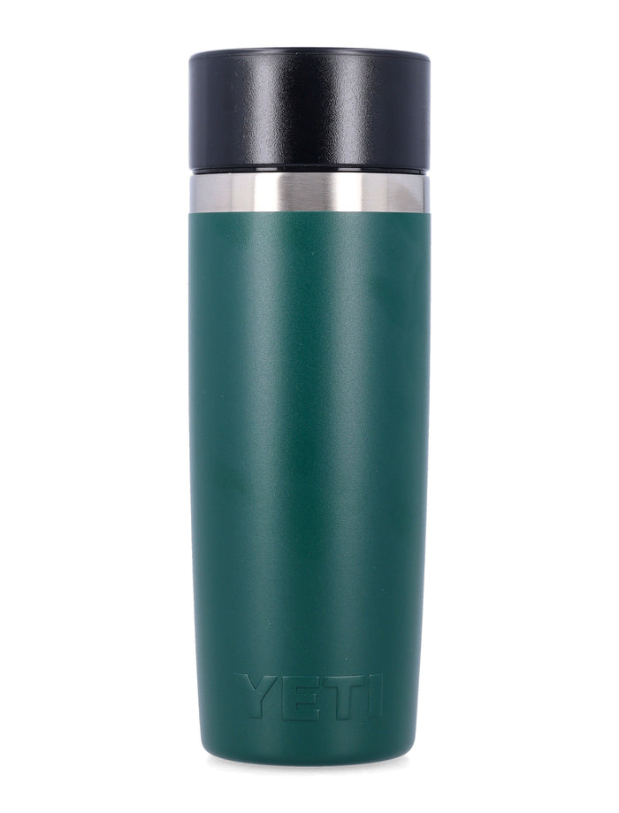 YETI Rambler 16 oz Travel Bottle with Commuter Cap Black Forest Green Lifestyle