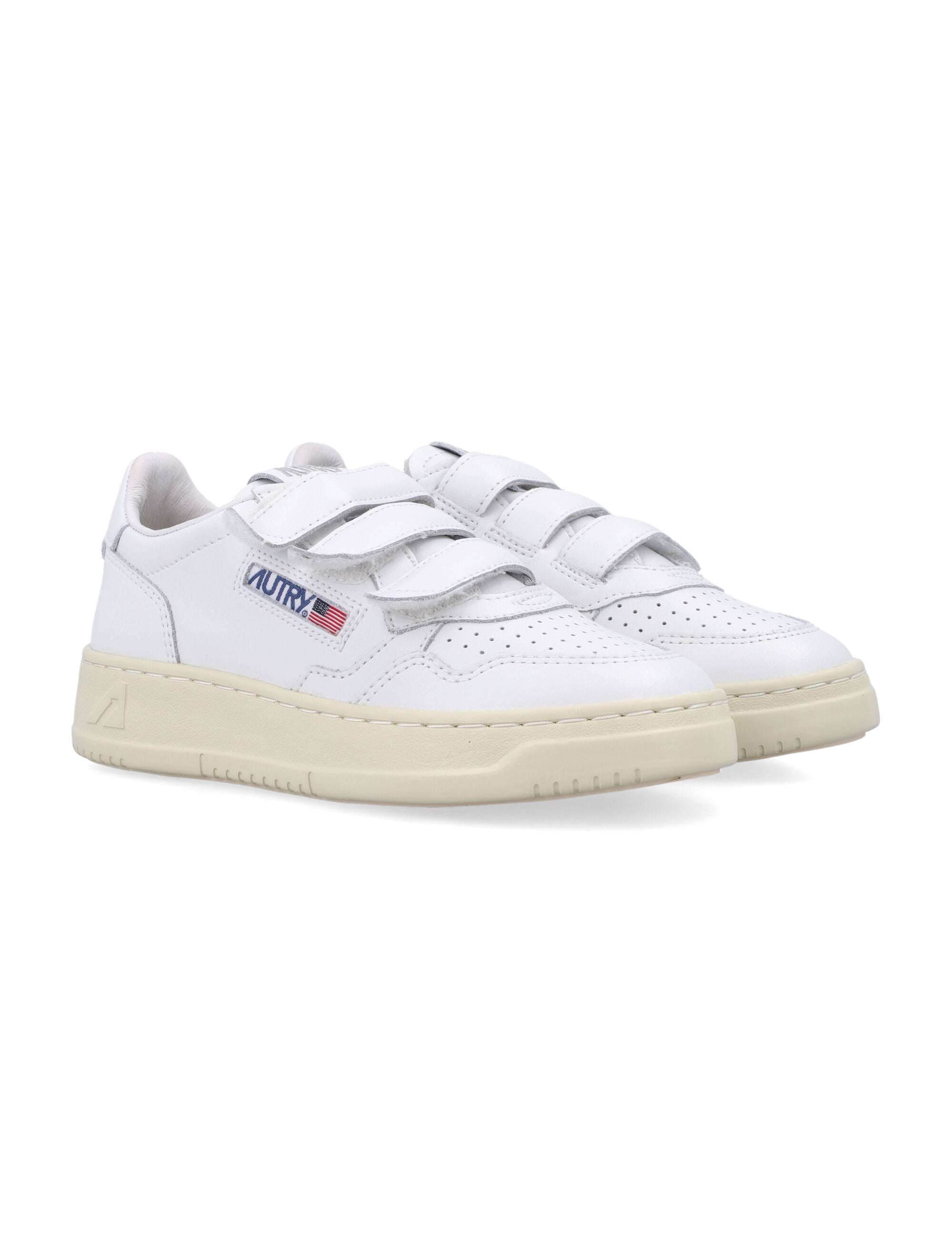 Kid - Medalist low kidstripes sneakers White/white Upper