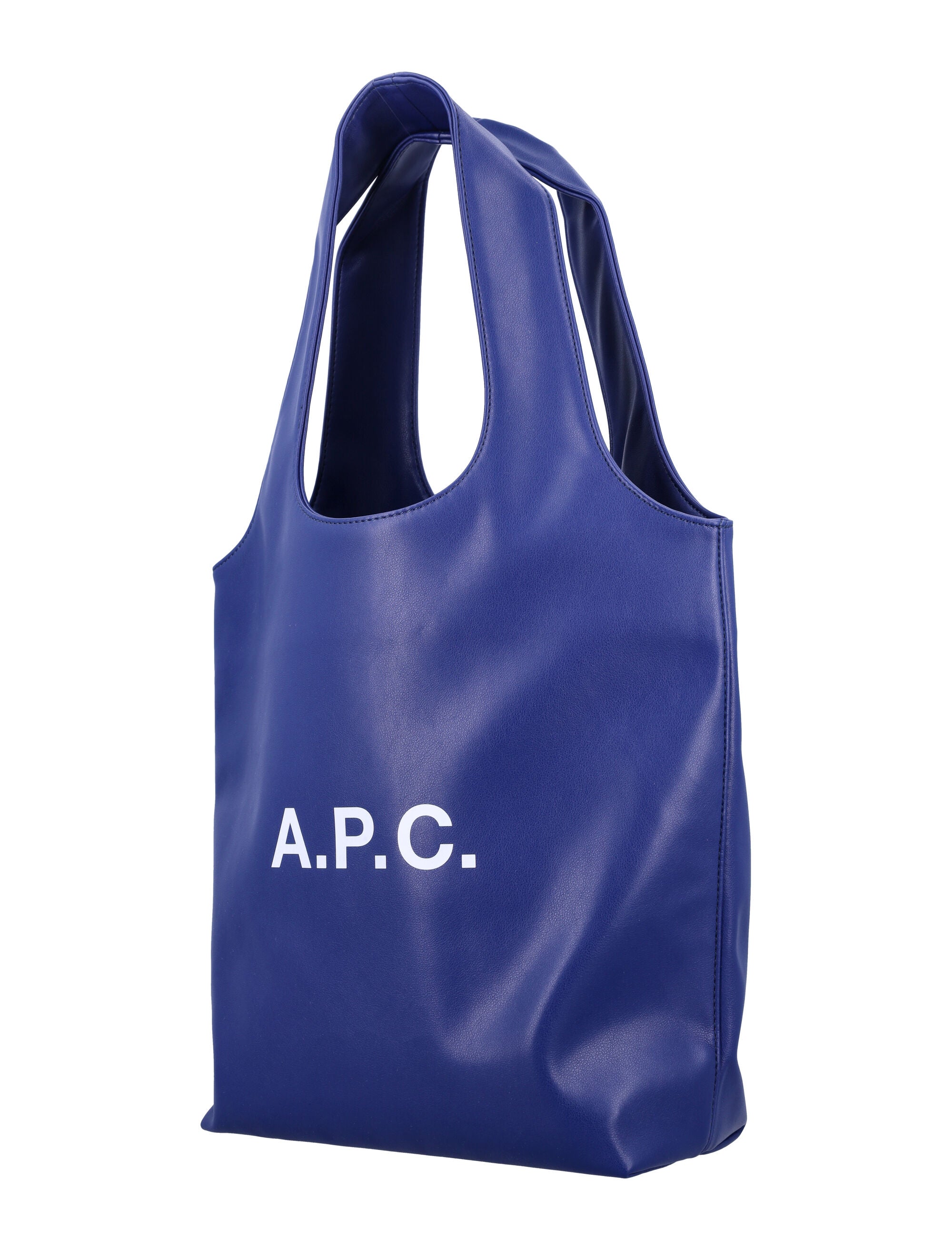 Ninon Small tote bag Royal Blue Polyurethane