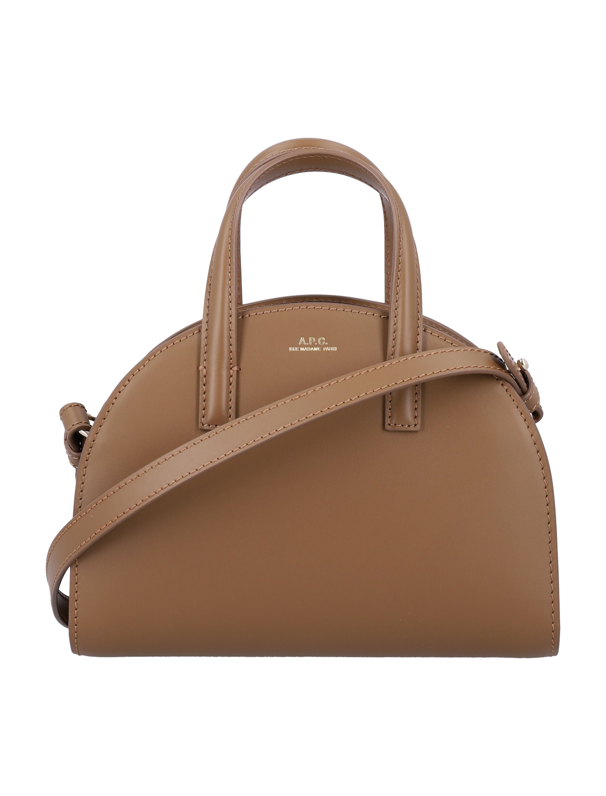 Tote Demi Lune small Terre Cow Leather