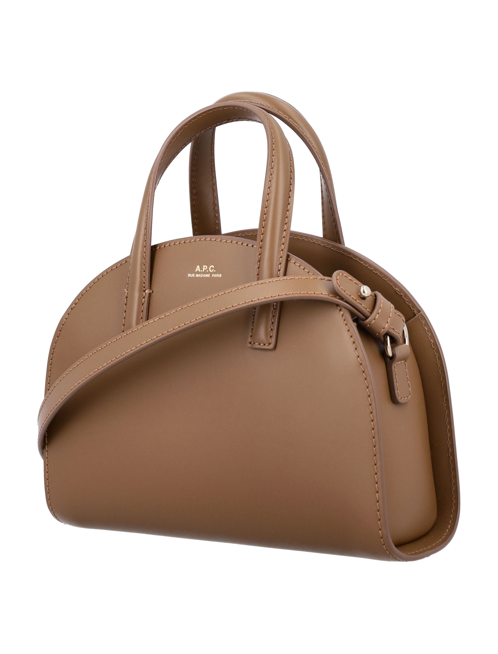 Tote Demi Lune small Terre Cow Leather