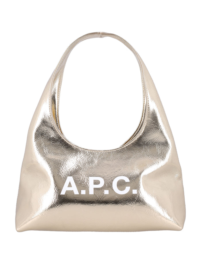Baby Ninon shoulder bag Pale Gold Polyurethane