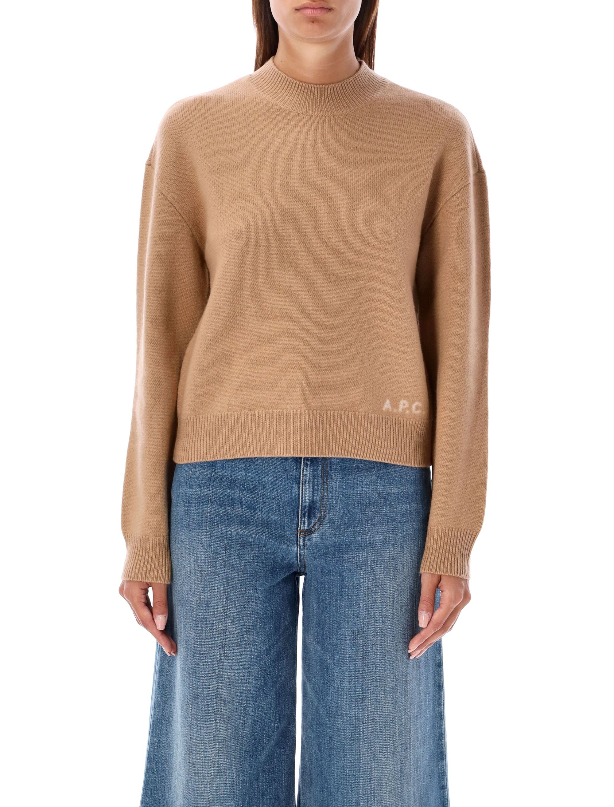 Esther sweater Camel Vergin Wool