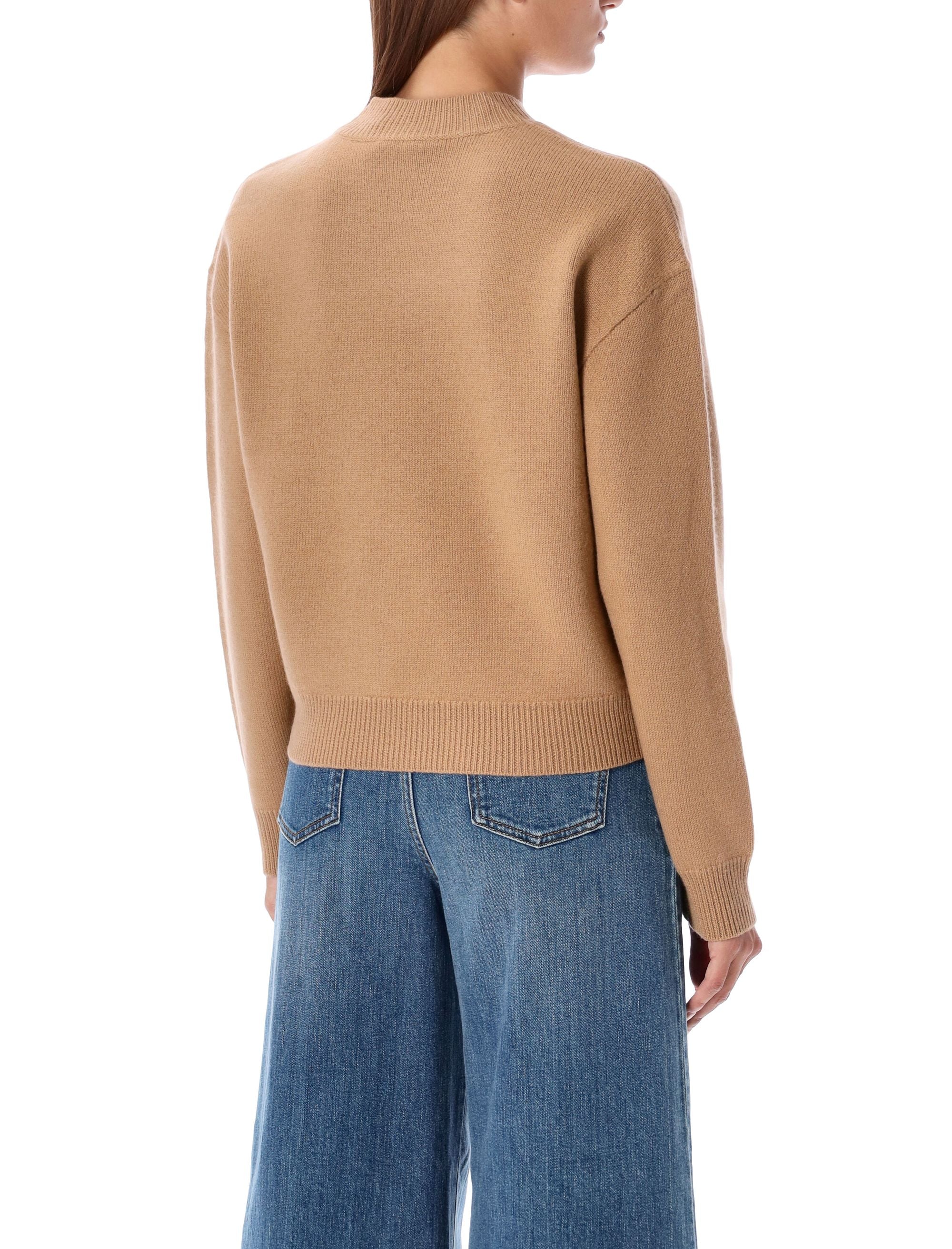 Esther sweater Camel Vergin Wool