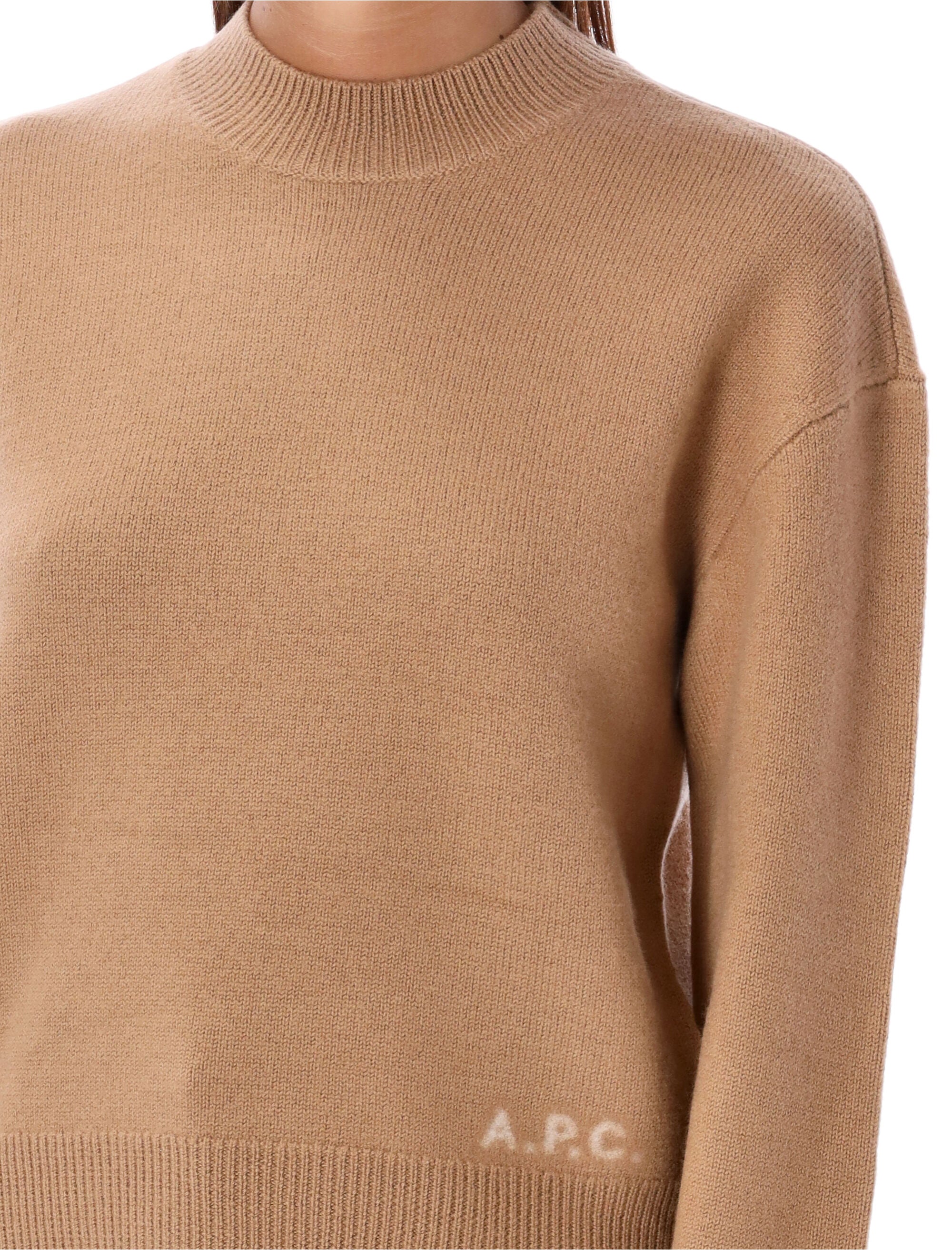 Esther sweater Camel Vergin Wool