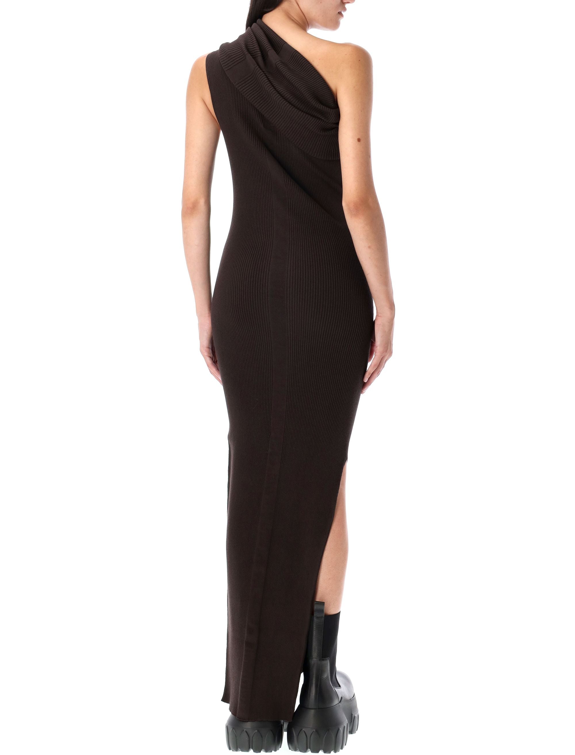 Athena dress Brown Viscose