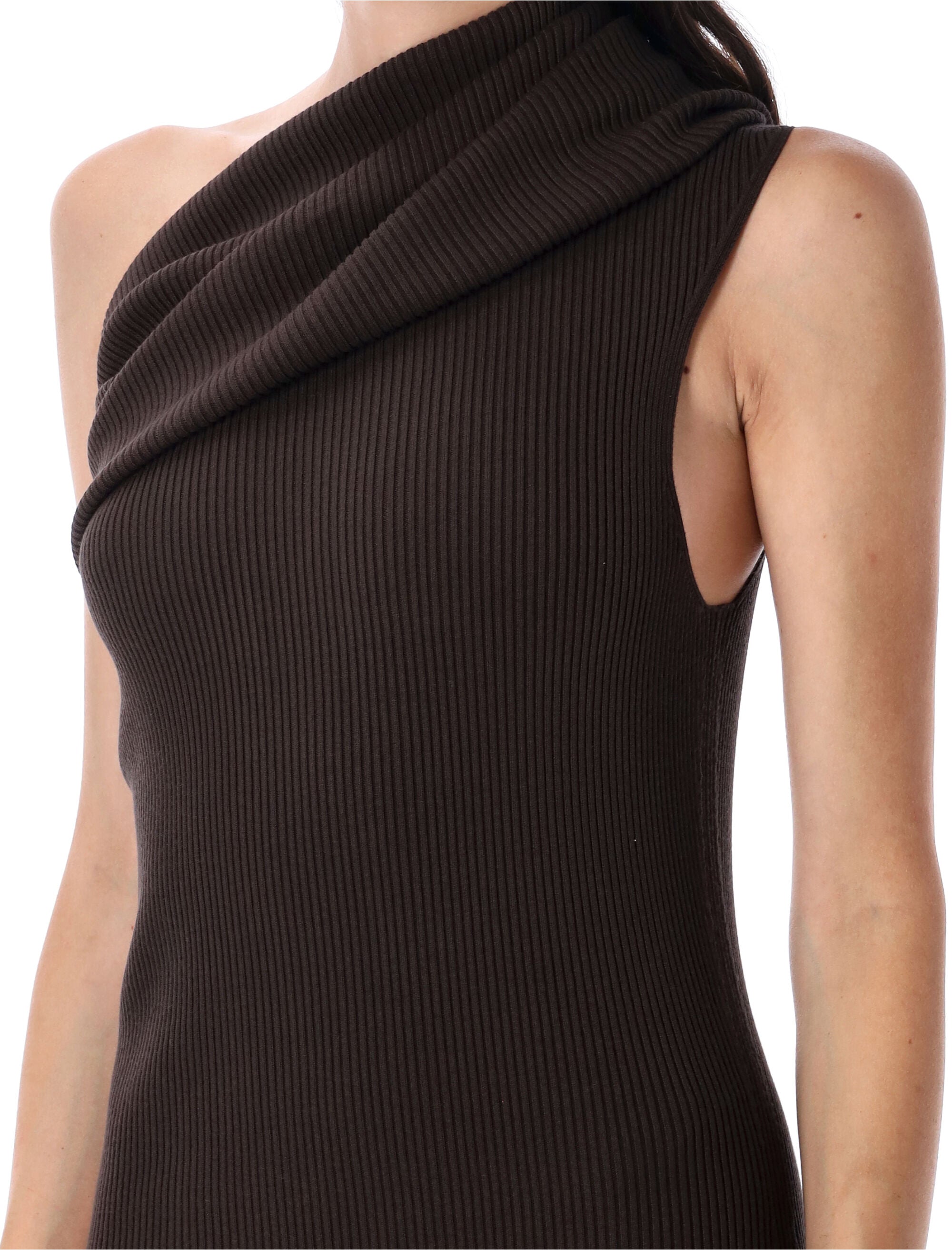 Athena dress Brown Viscose
