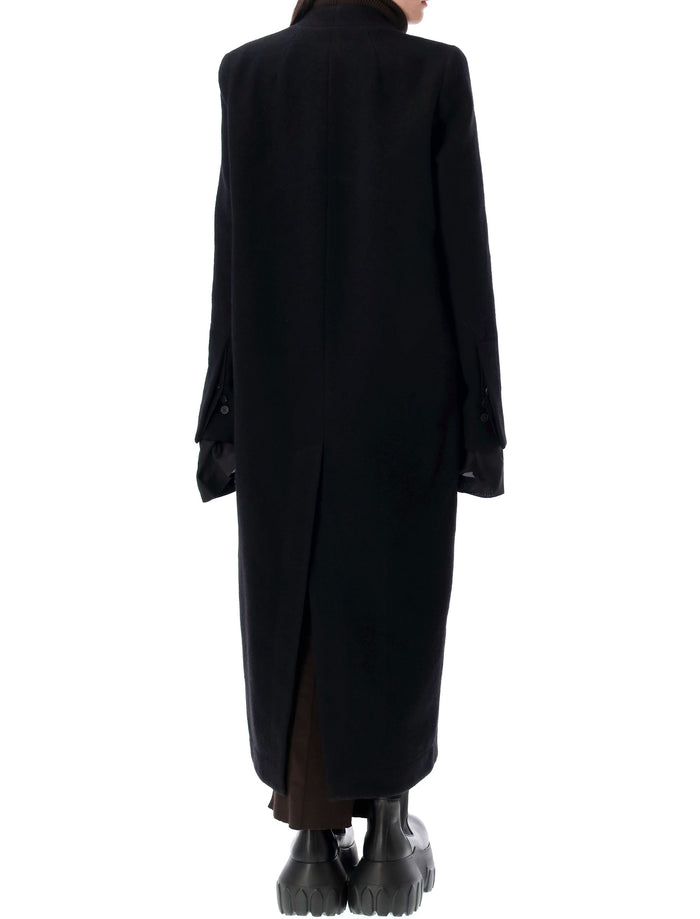 Museum coat Black Wool Lining