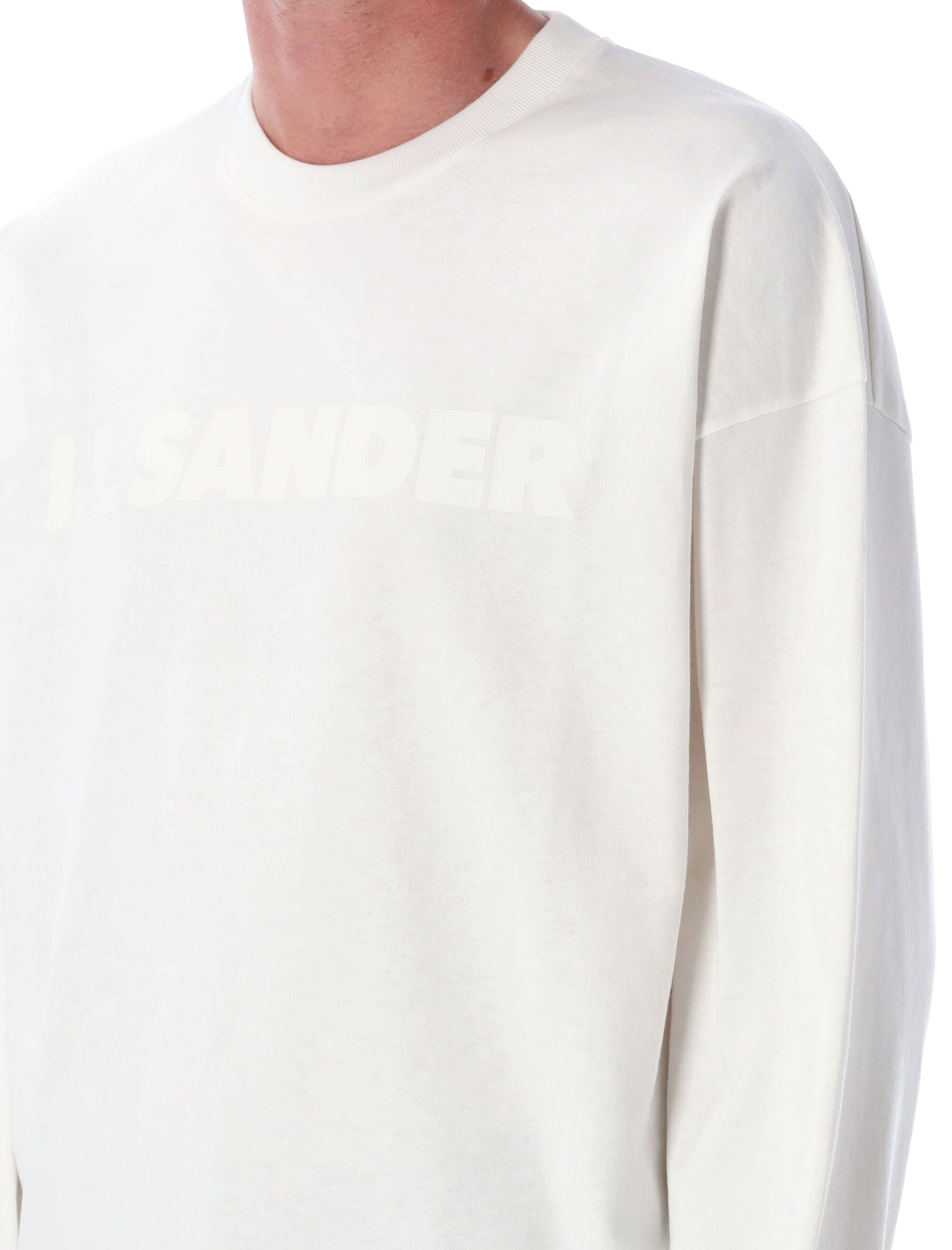 Logo t-shirt Porcelain Cotton