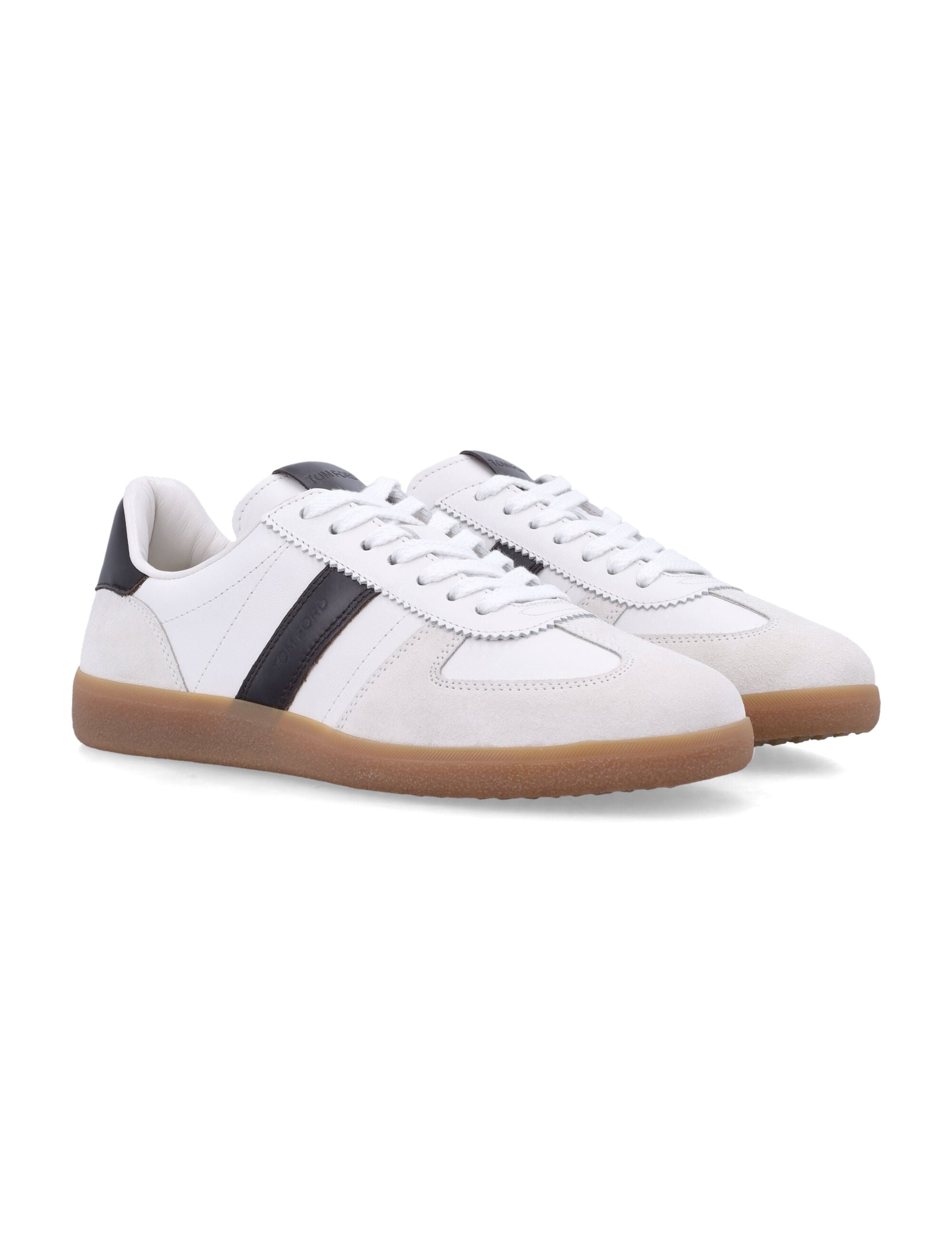 Archer sneaker White Black Amber Sole Upper