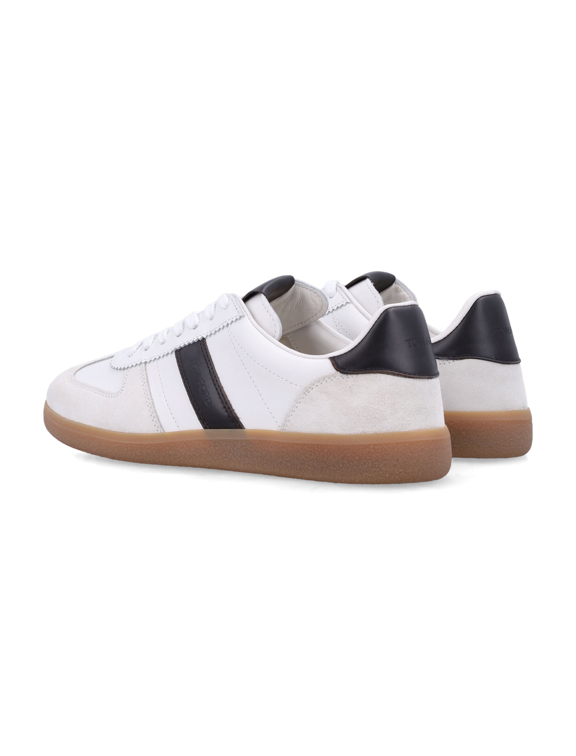 Archer sneaker White Black Amber Sole Upper