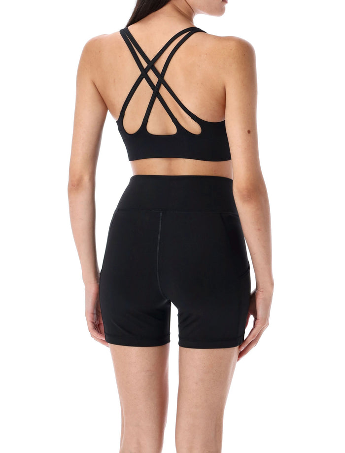 TrueStrength Yoga bra Black Recycled Polyester Top