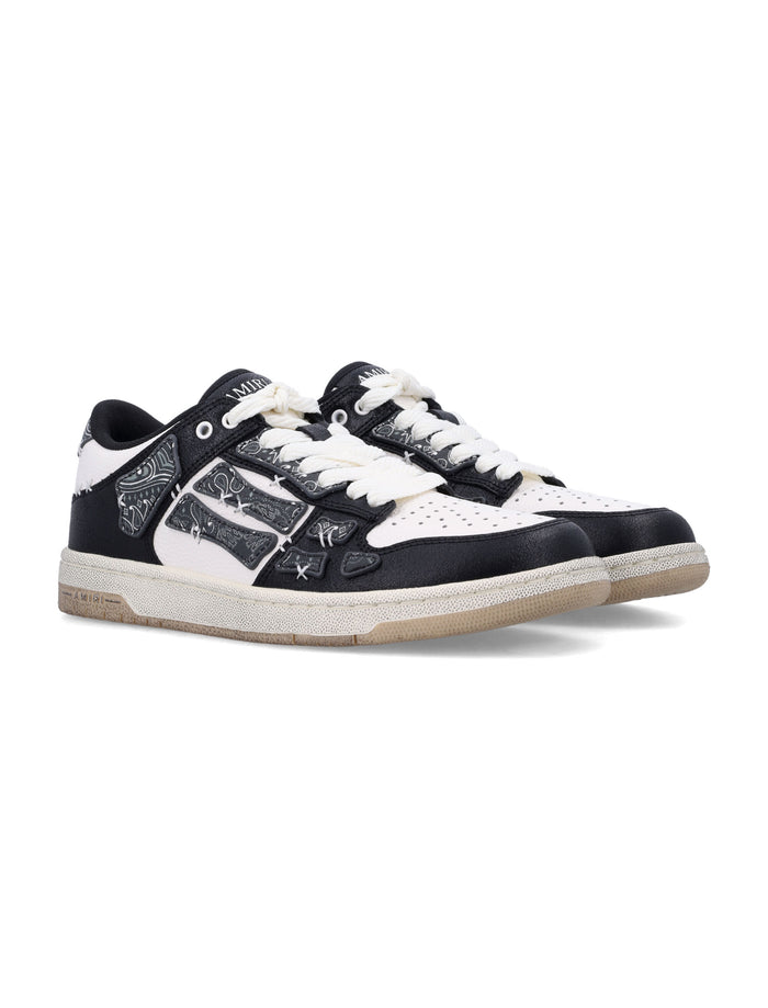 Bandana Skel top low sneakers Black Upper