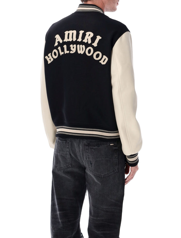 Hollywood bomber jacket Black Wool
