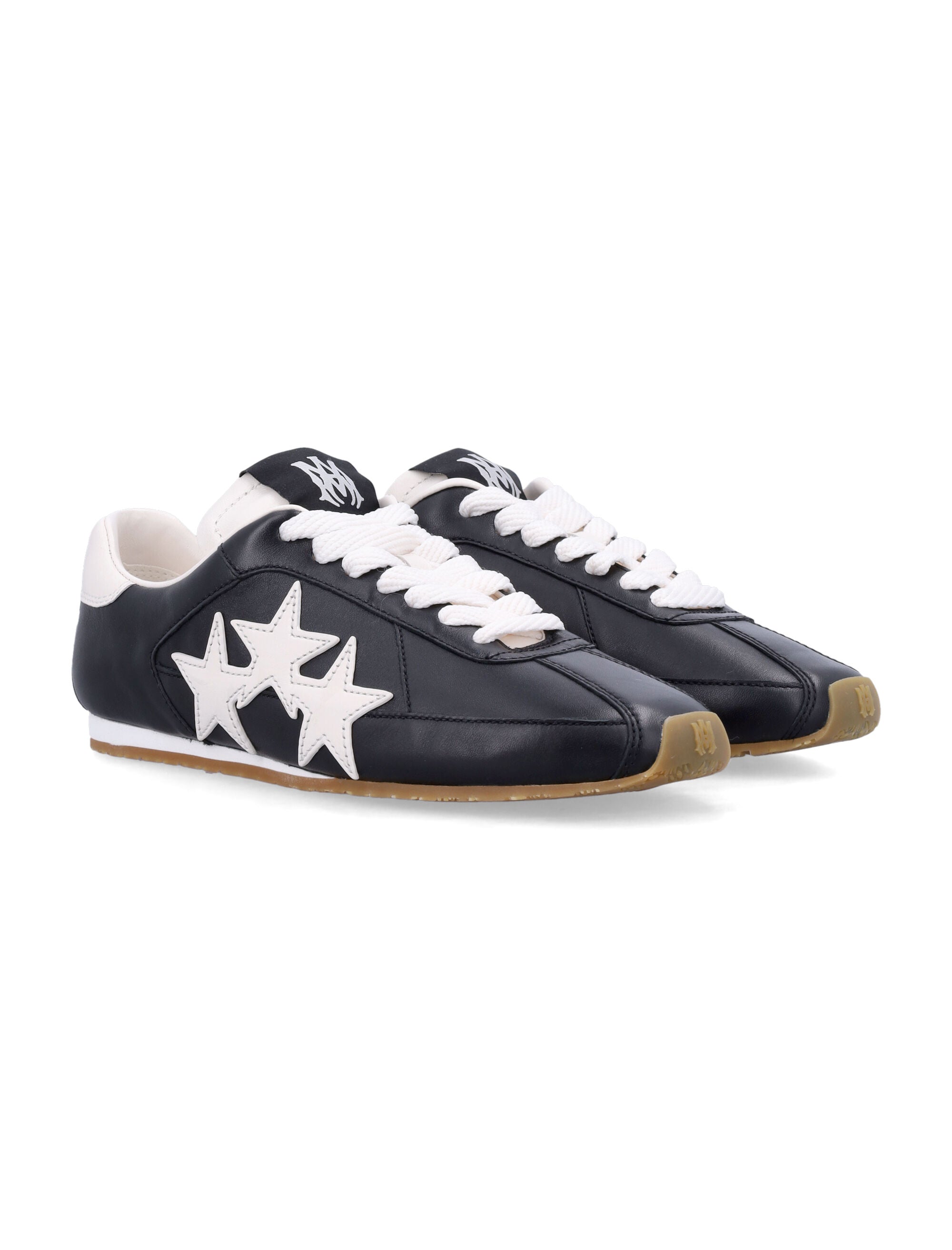 Pacific flat womans sneakers Black White Upper