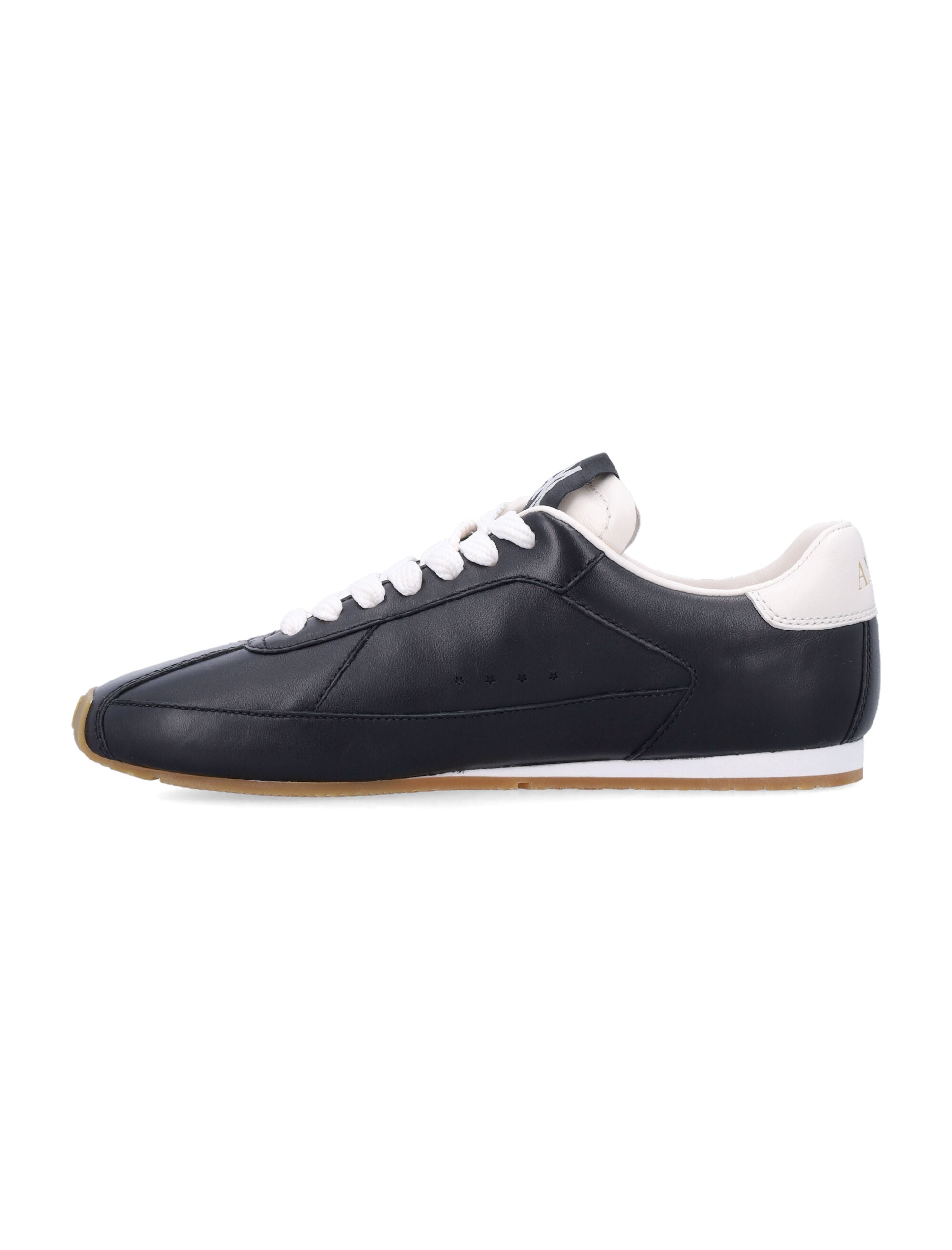 Pacific flat womans sneakers Black White Upper