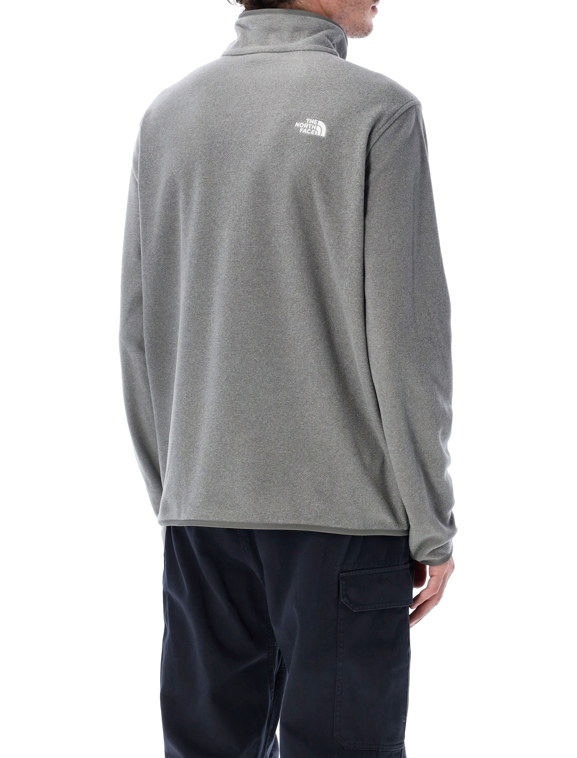 The North Face Glacier 1-4 zip fleece Grey Polyester Sweatshirt