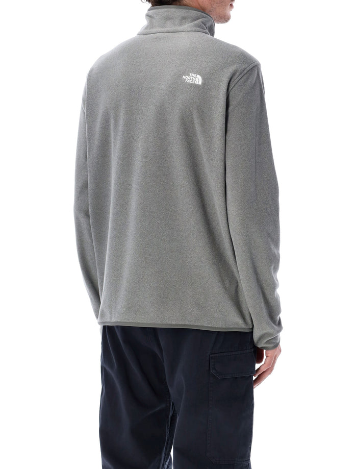 The North Face Glacier 1-4 zip fleece Grey Polyester Sweatshirt