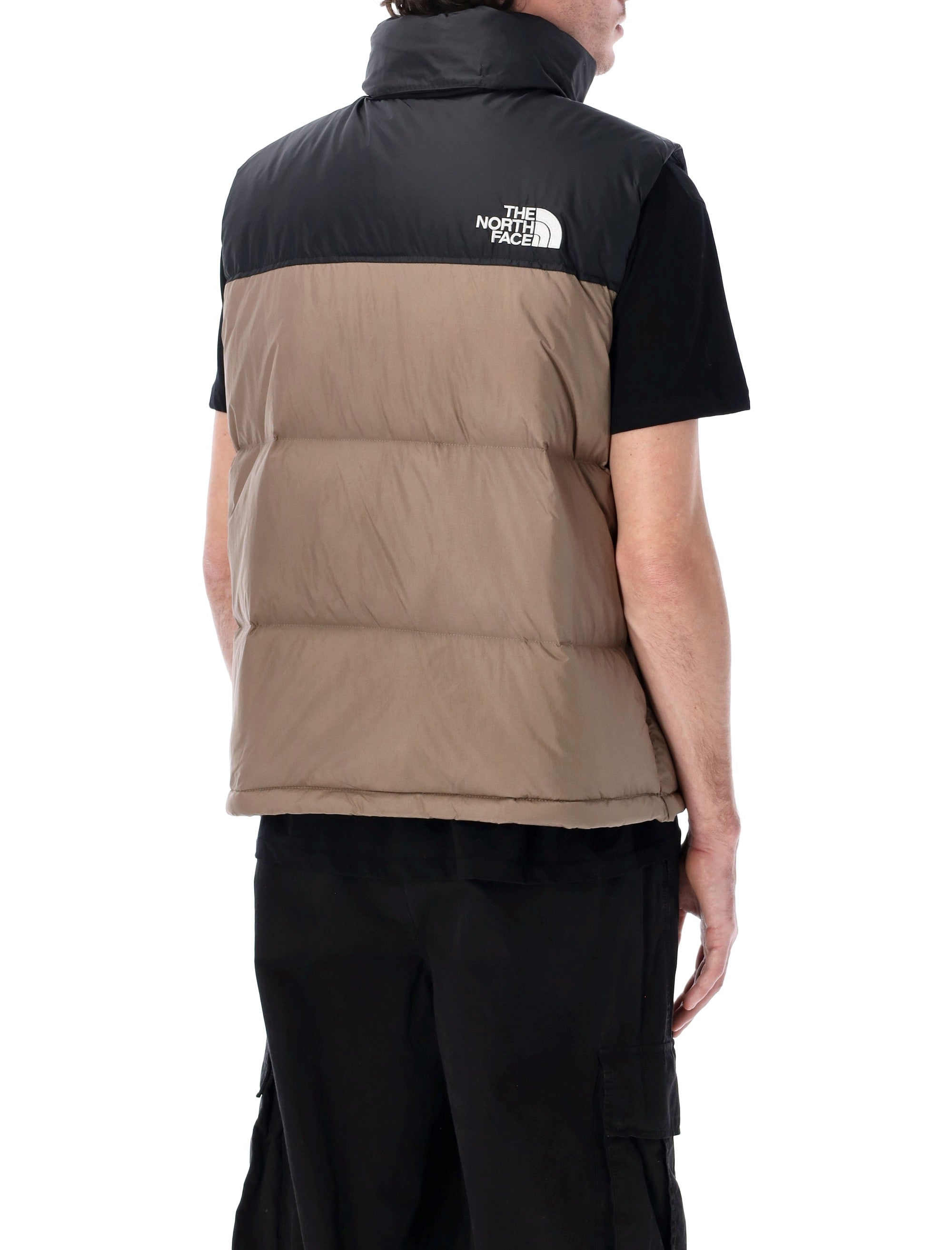 The North Face 1996 Retro Nuptse down gilet Brown Nylon Padding Vest