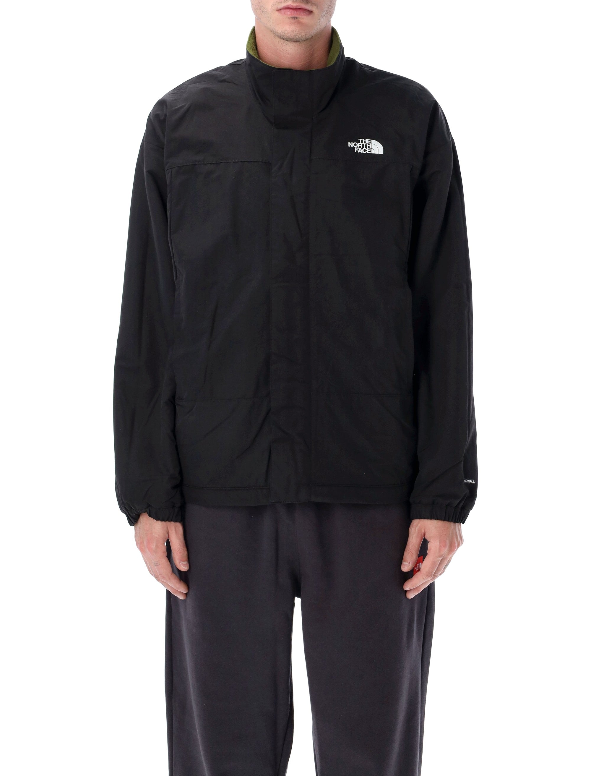 The North Face Yumiori reversible fleece jacket Green Black Polyester Fleeces