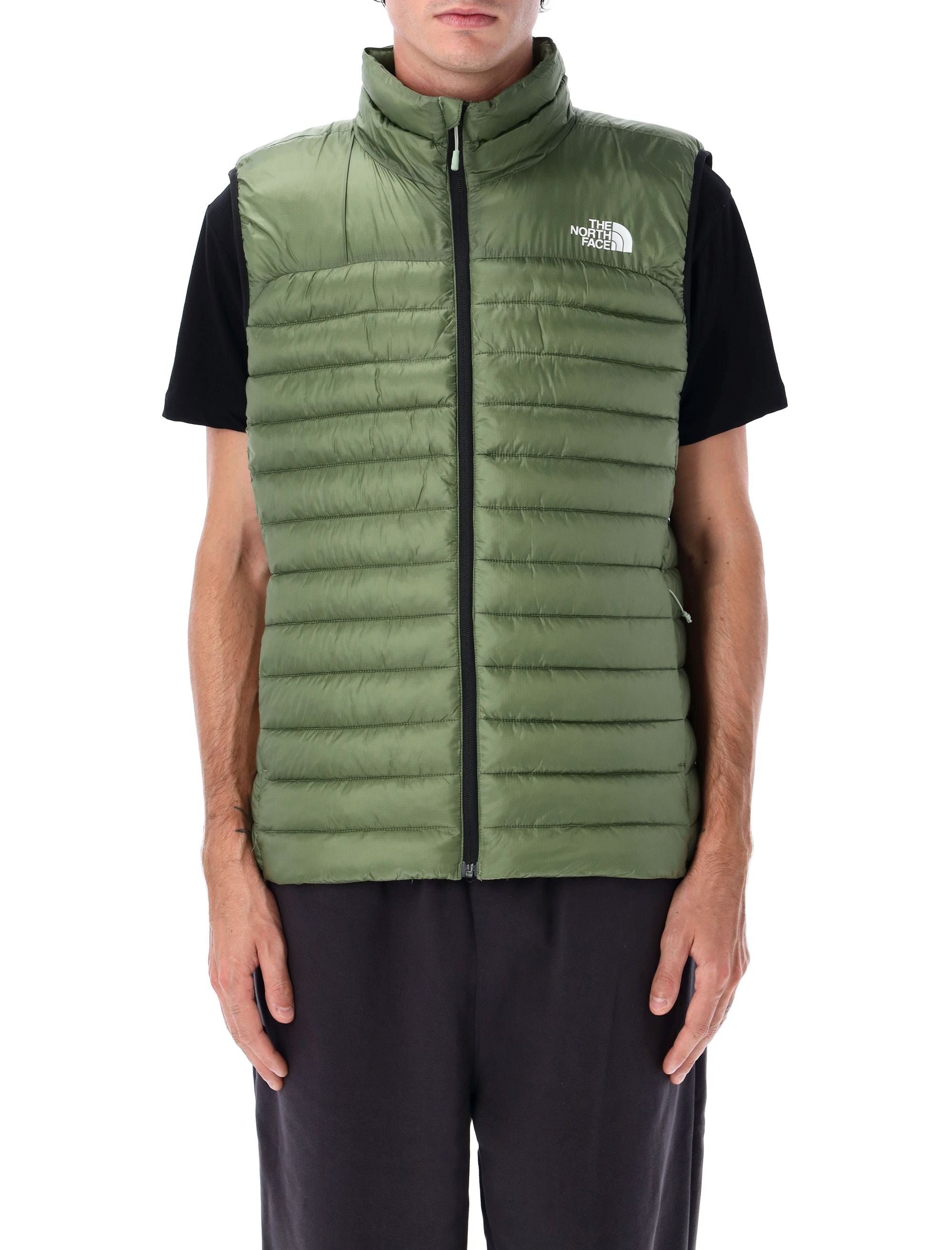 The North Face Terra Peak insulated vest Military Green Nylon Lining