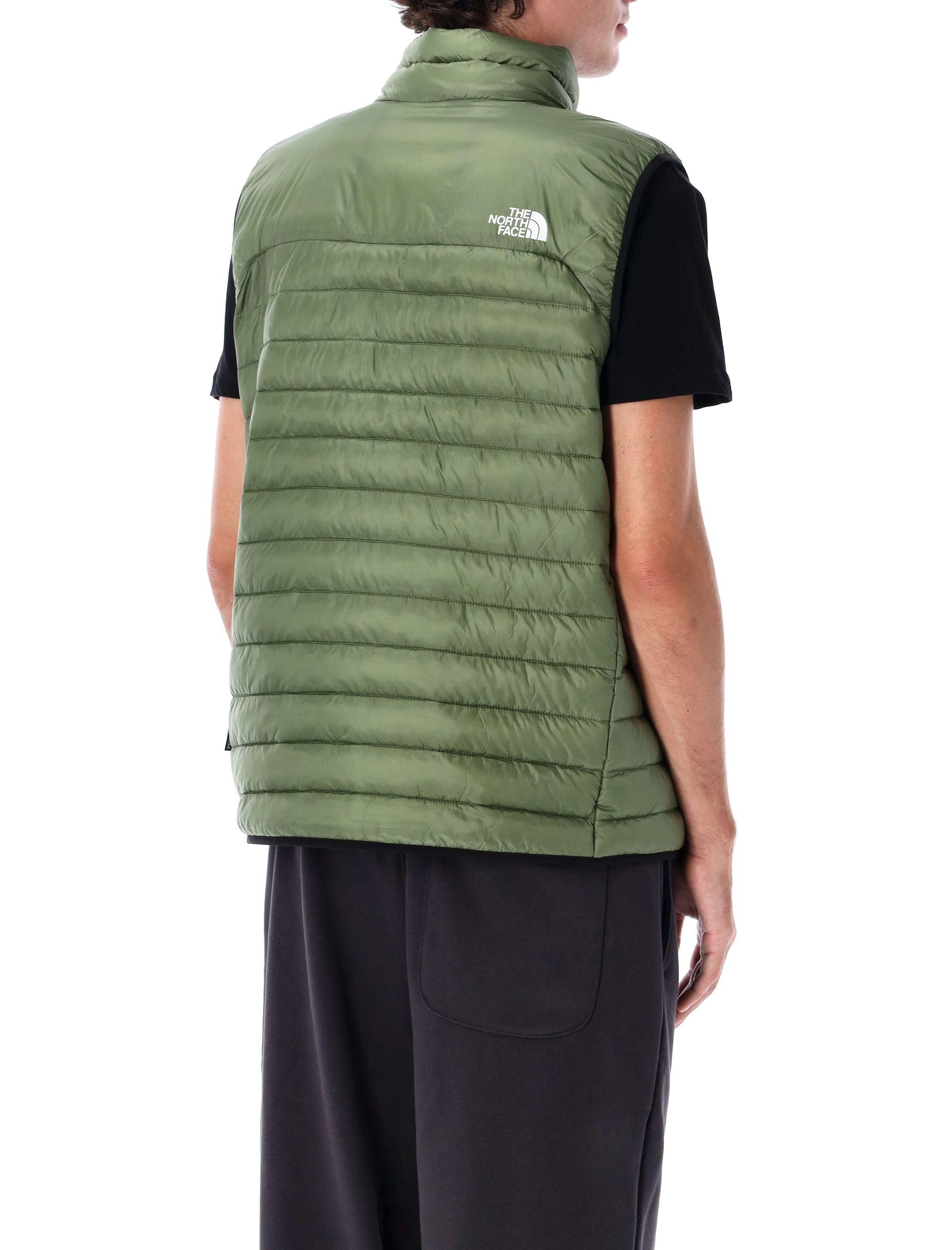 The North Face Terra Peak insulated vest Military Green Nylon Lining