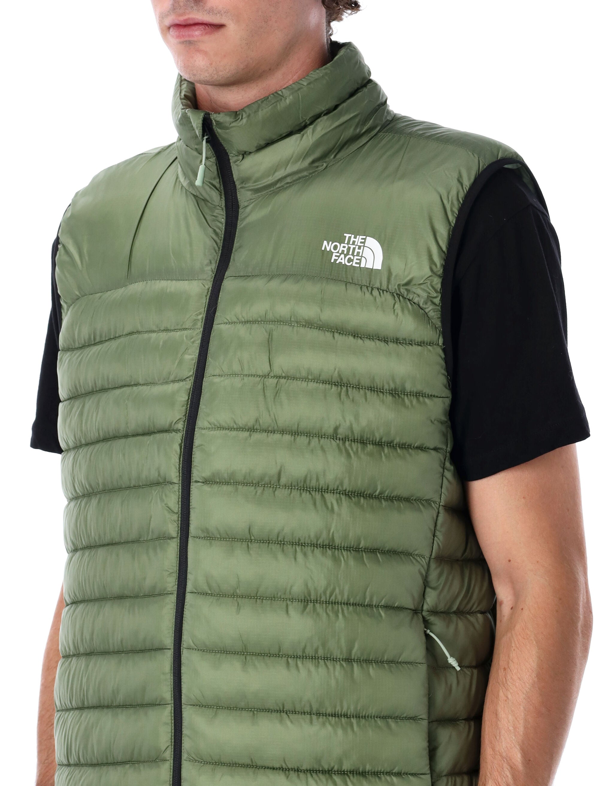 The North Face Terra Peak insulated vest Military Green Nylon Lining